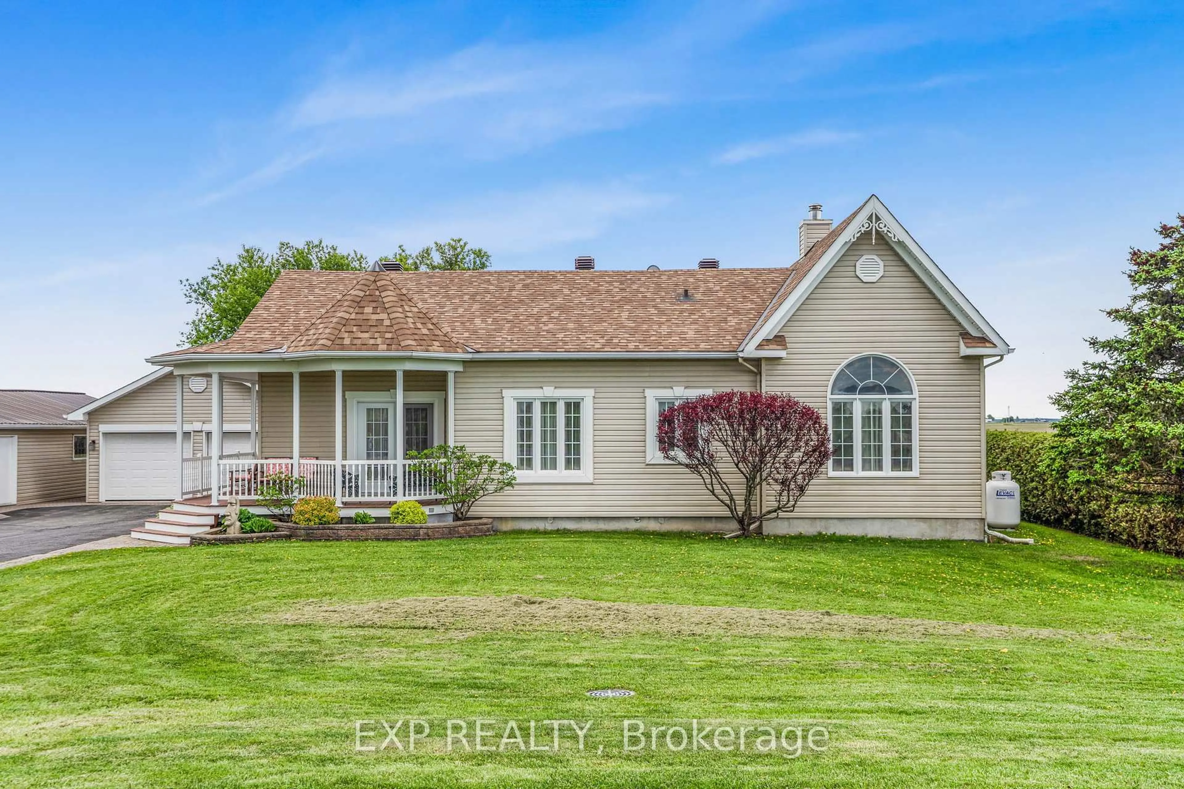 A pic from outside/outdoor area/front of a property/back of a property/a pic from drone, water/lake/river/ocean view for 273 600 Rte, The Nation Ontario K0A 1M0