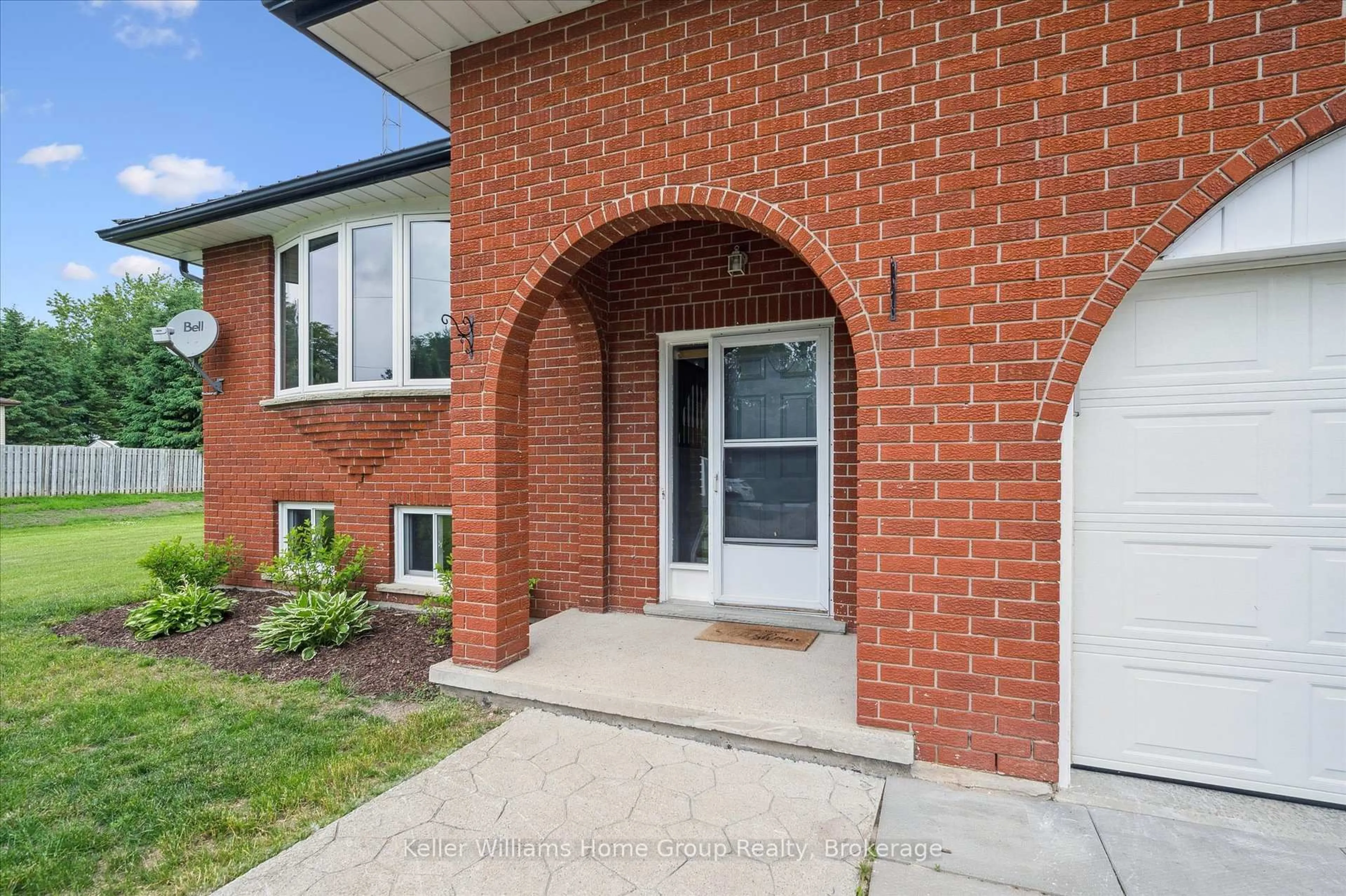 Home with brick exterior material, street for 9505 Maas Park Dr, Wellington North Ontario N0G 2L0