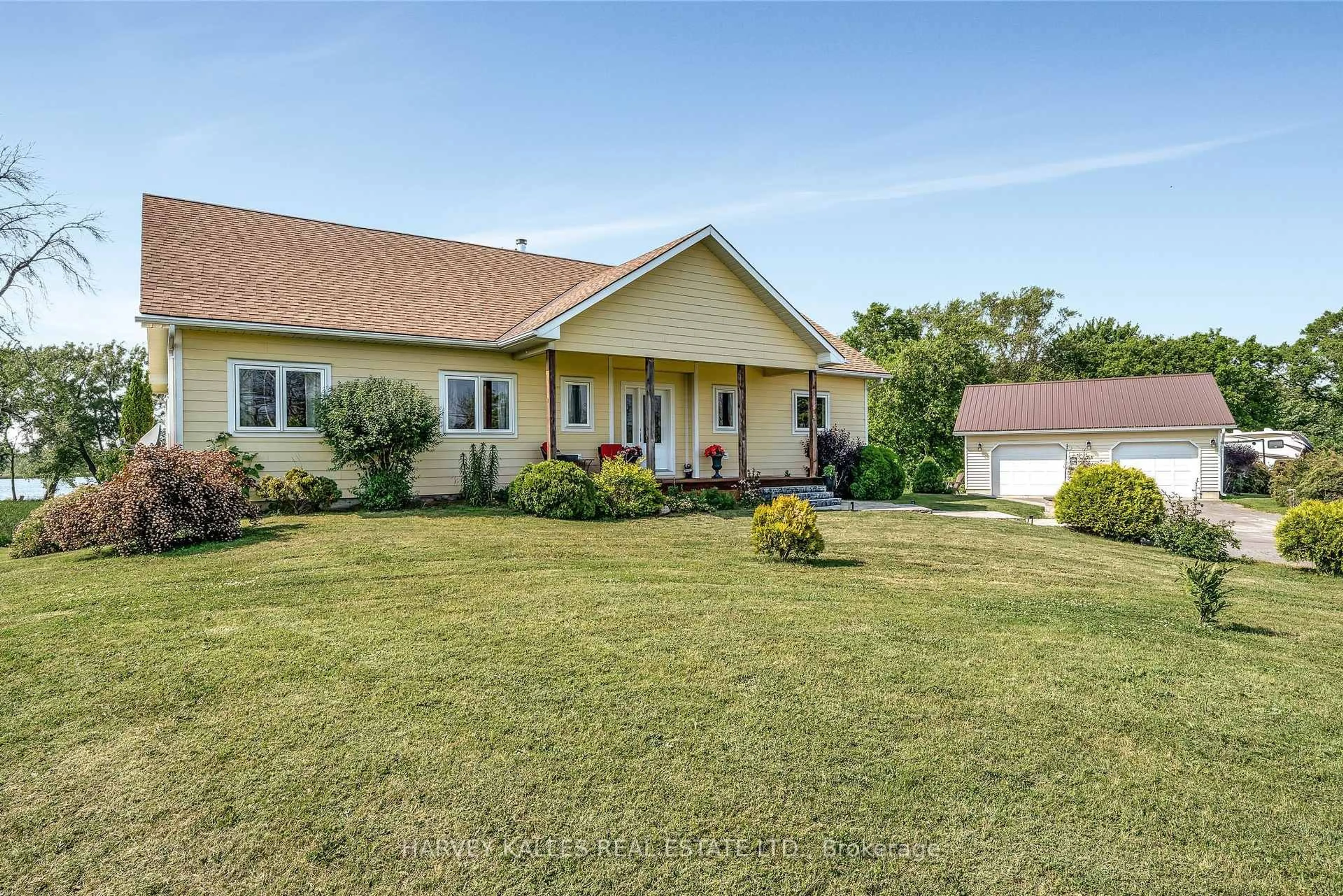 A pic from outside/outdoor area/front of a property/back of a property/a pic from drone, unknown for 2535 County Road 13 Rd, Prince Edward County Ontario K0K 2T0