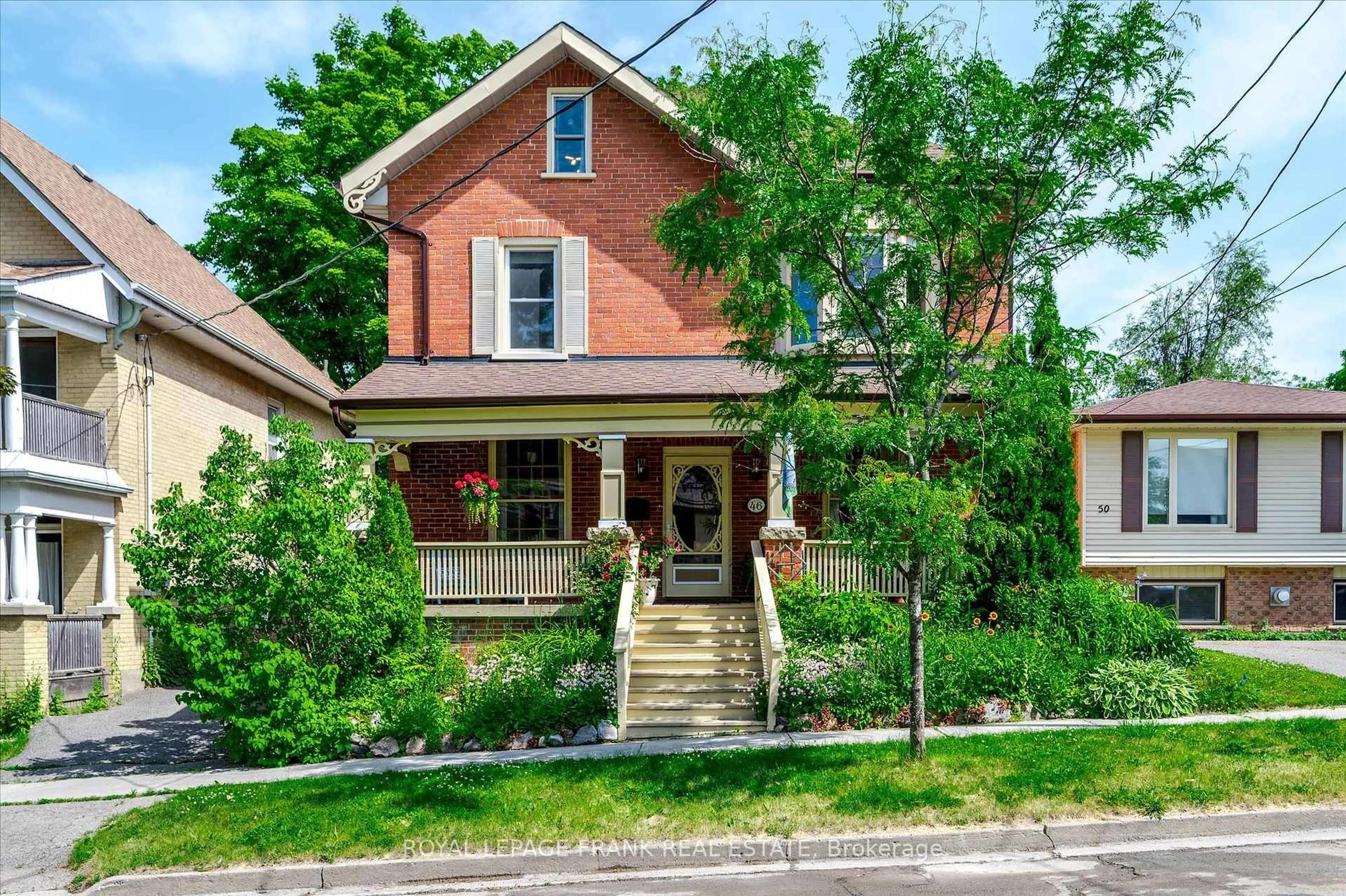 Home with brick exterior material, street for 46 Sophia St, Peterborough East Ontario K9H 1E1