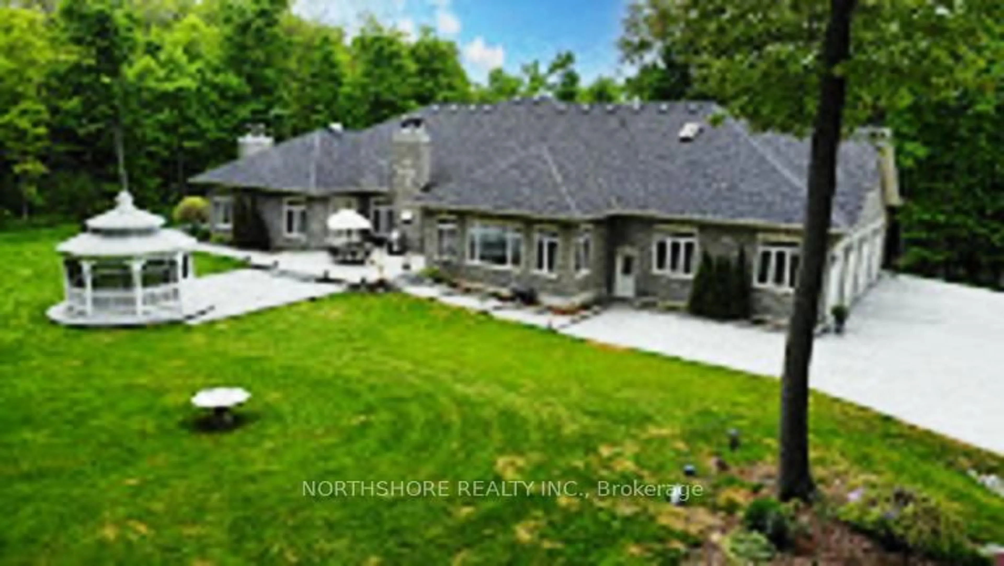 A pic from outside/outdoor area/front of a property/back of a property/a pic from drone, mountain view for 9317 Danforth Rd, Cobourg Ontario K9A 4J8