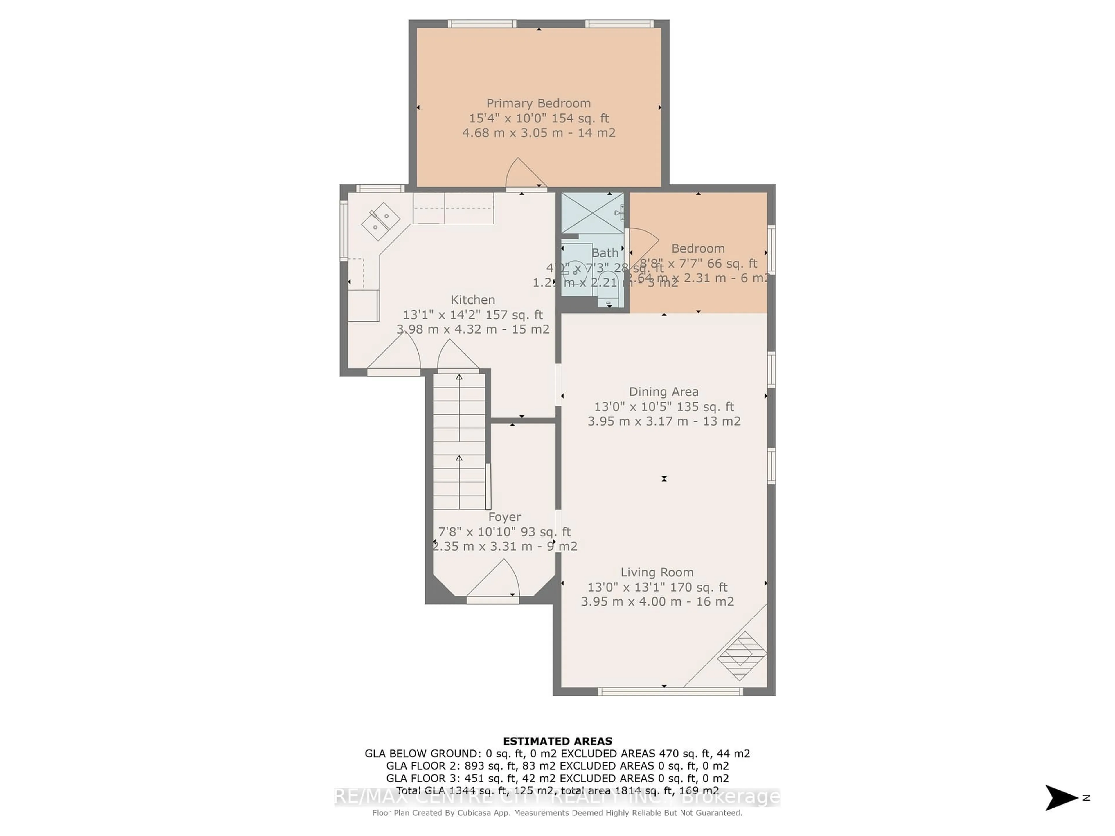 Floor plan for 278 Ross St, St. Thomas Ontario N5R 3Y9