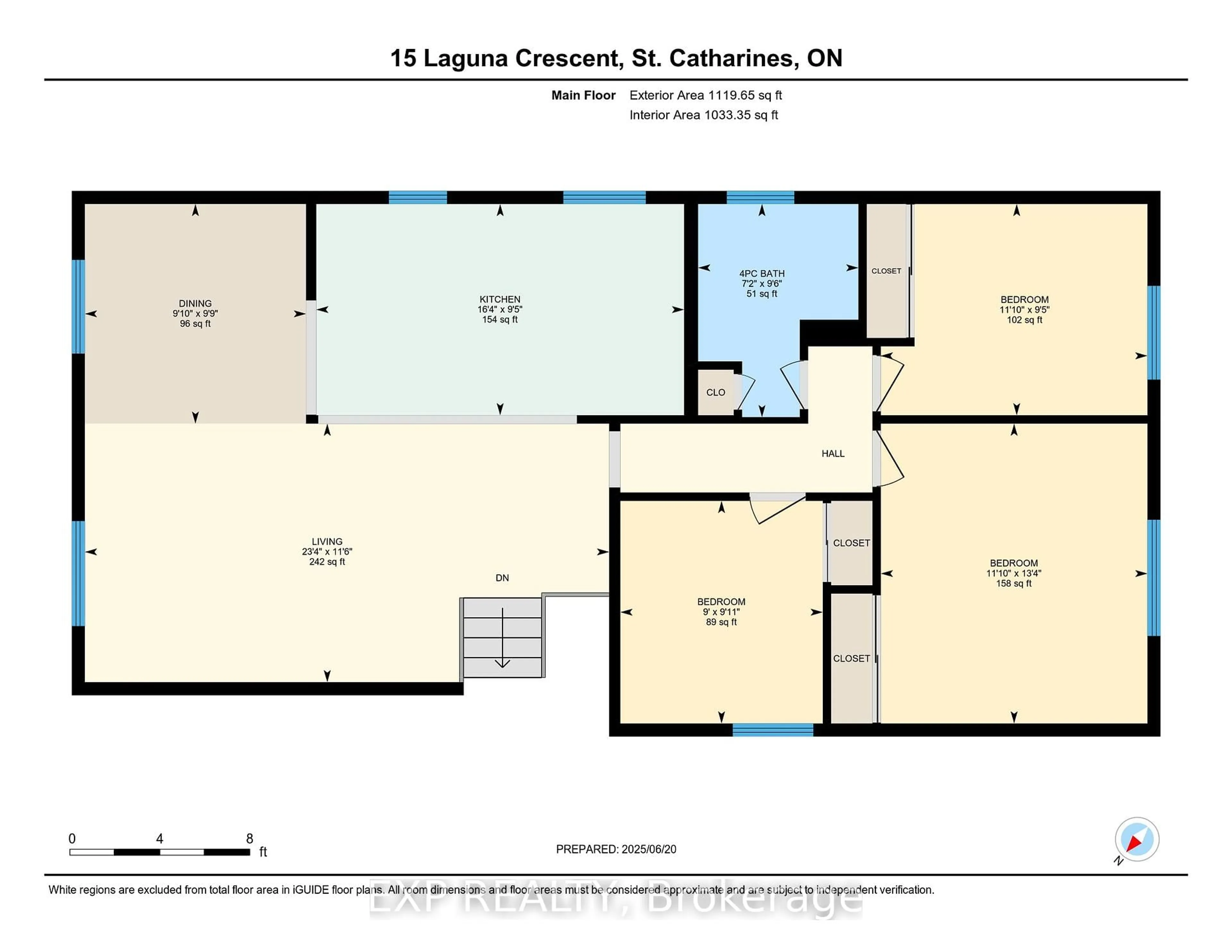 Floor plan for 15 Laguna Cres, St. Catharines Ontario L2M 6Z9