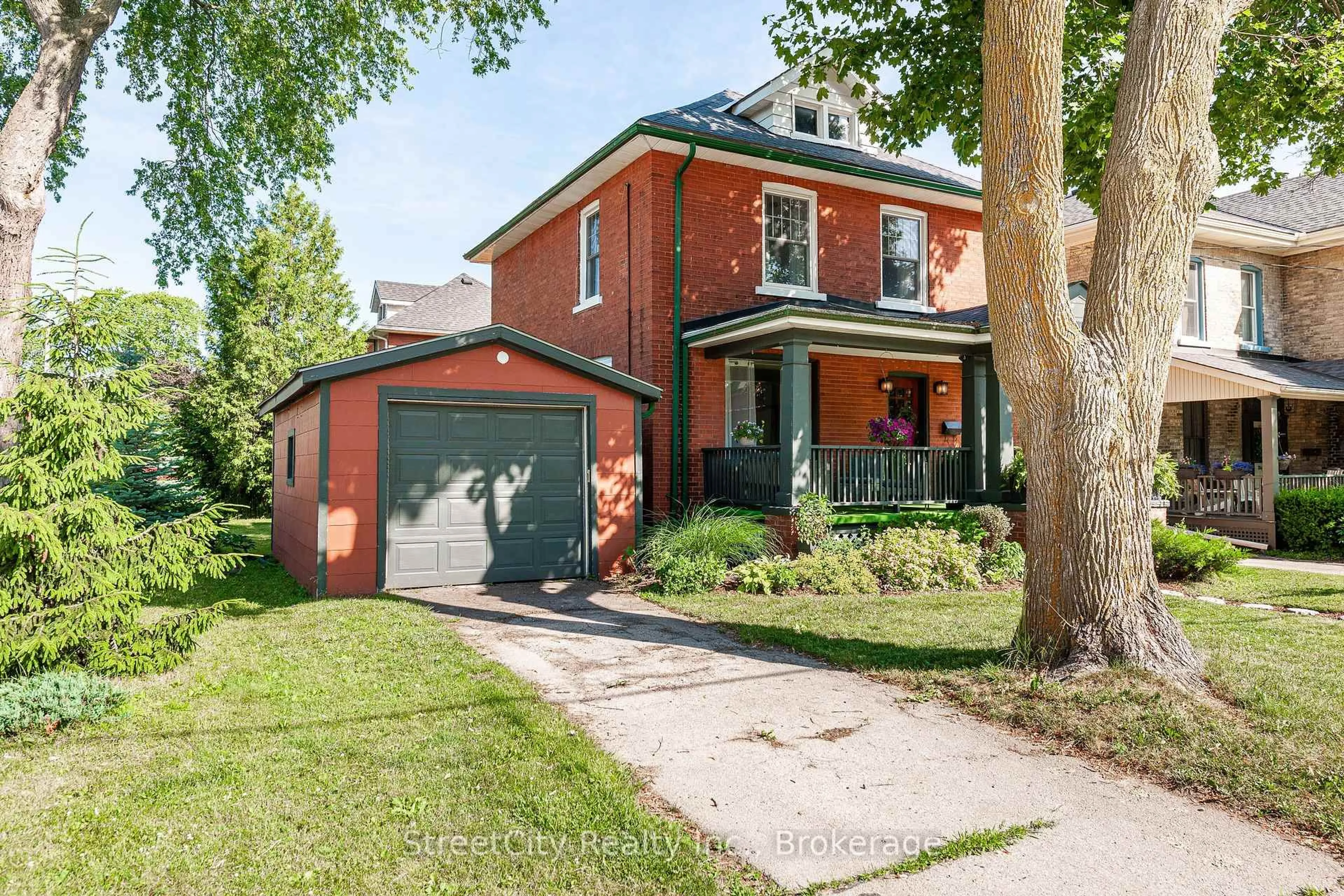 Home with brick exterior material, street for 208 Birmingham St, Stratford Ontario N5A 2T4