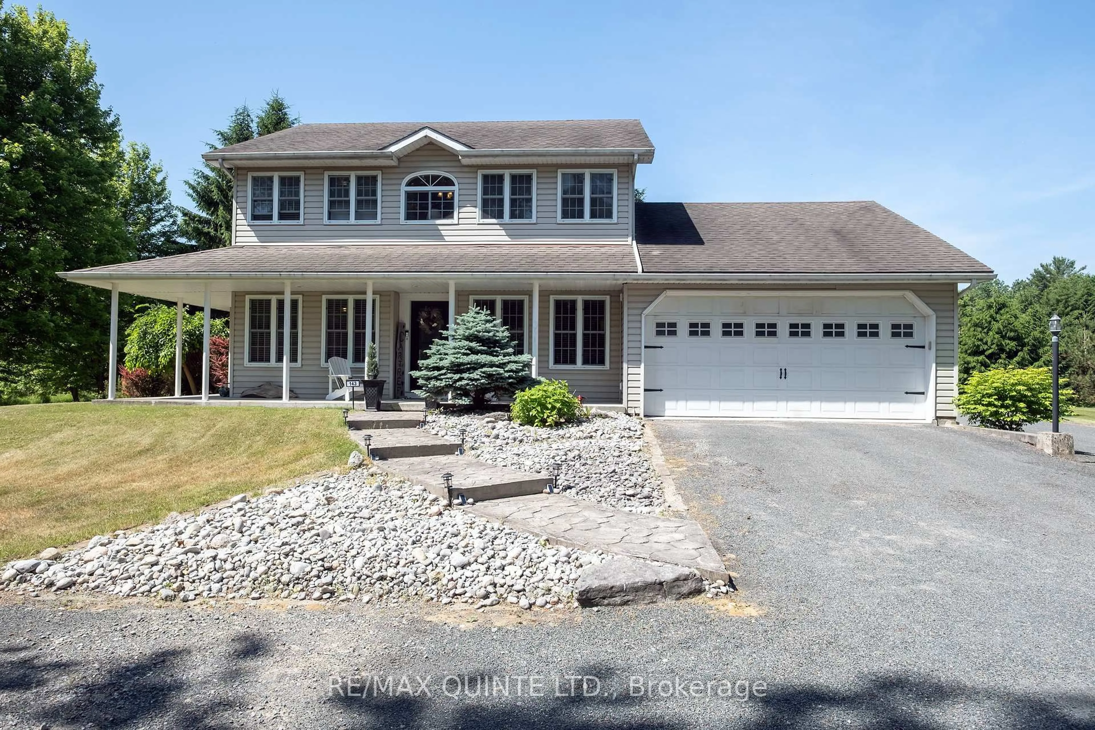 Home with vinyl exterior material, street for 143 Taft Rd, Prince Edward County Ontario K0K 1L0