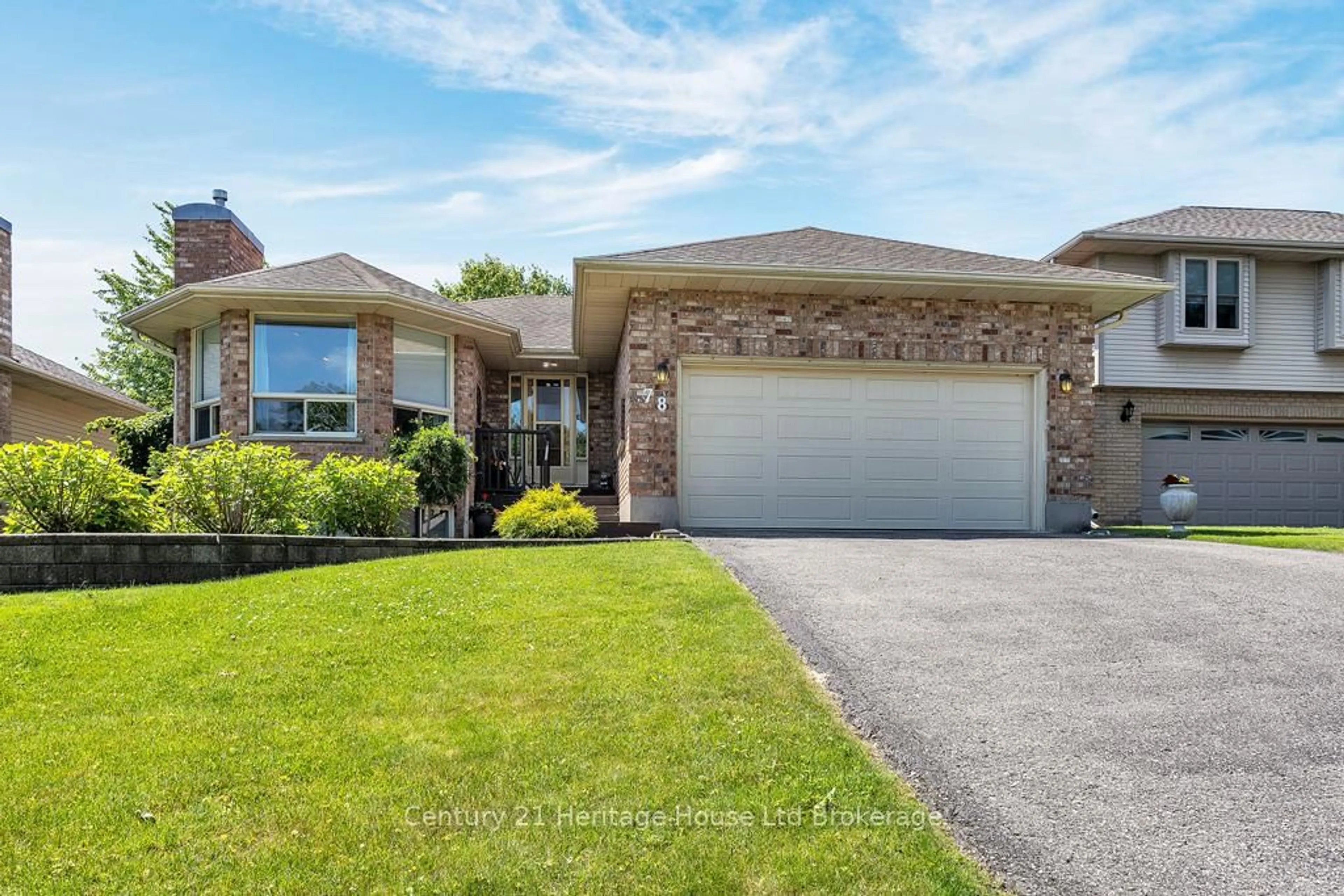 Home with brick exterior material, street for 78 Hodgins Cres, Woodstock Ontario N4V 1A8