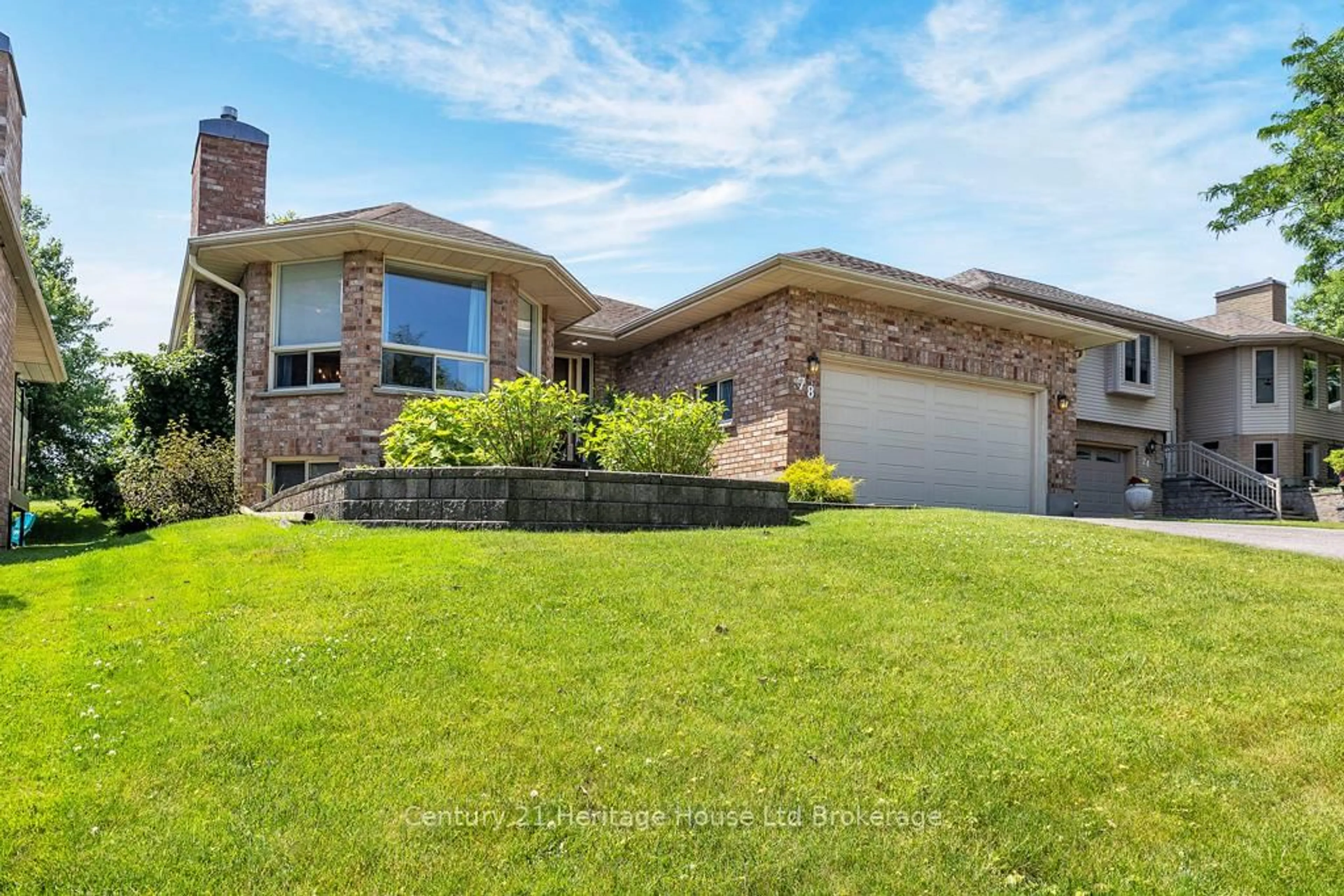 Home with brick exterior material, unknown for 78 Hodgins Cres, Woodstock Ontario N4V 1A8