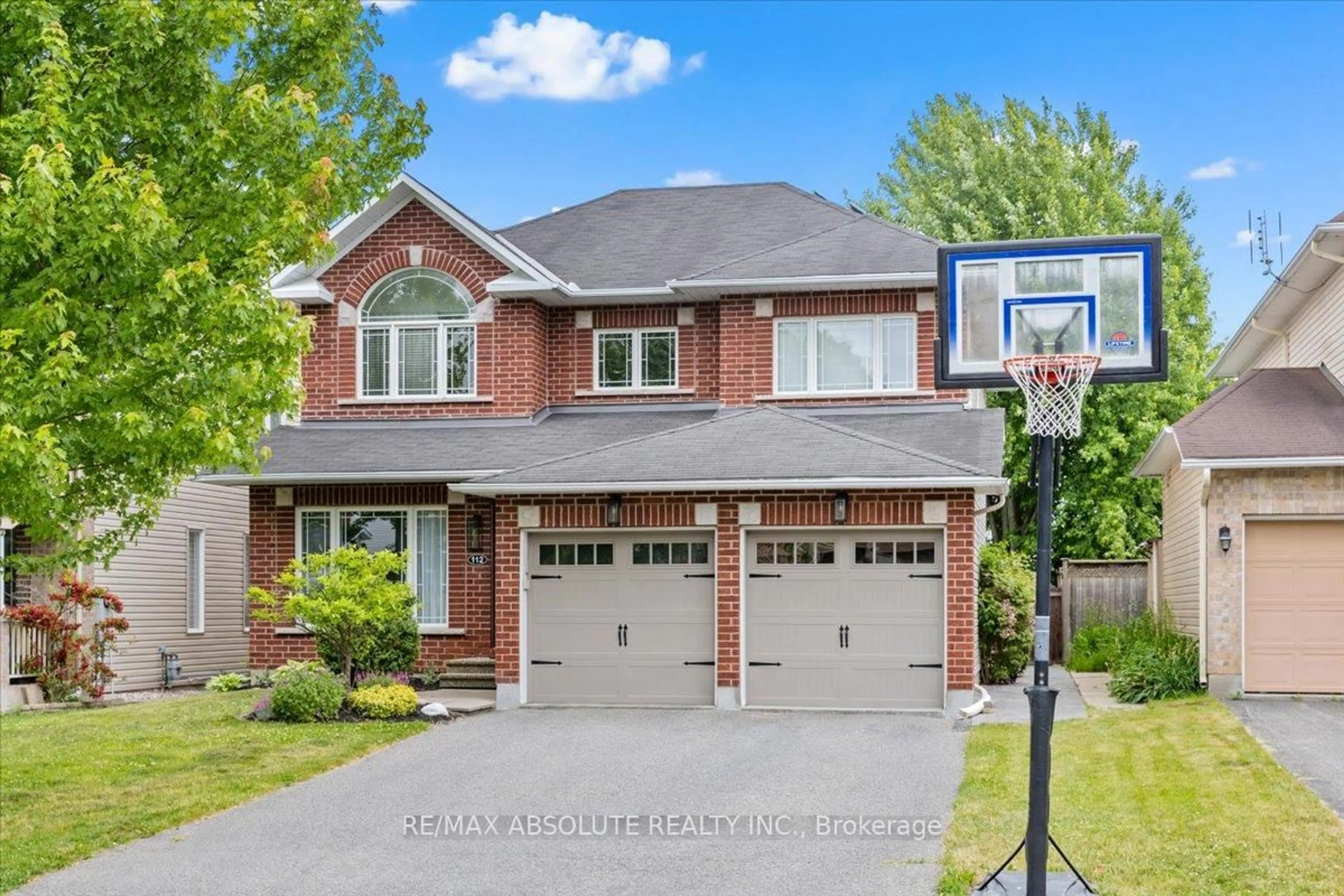 Home with brick exterior material, street for 112 Muskego Cres, Ottawa Ontario K2W 1H6