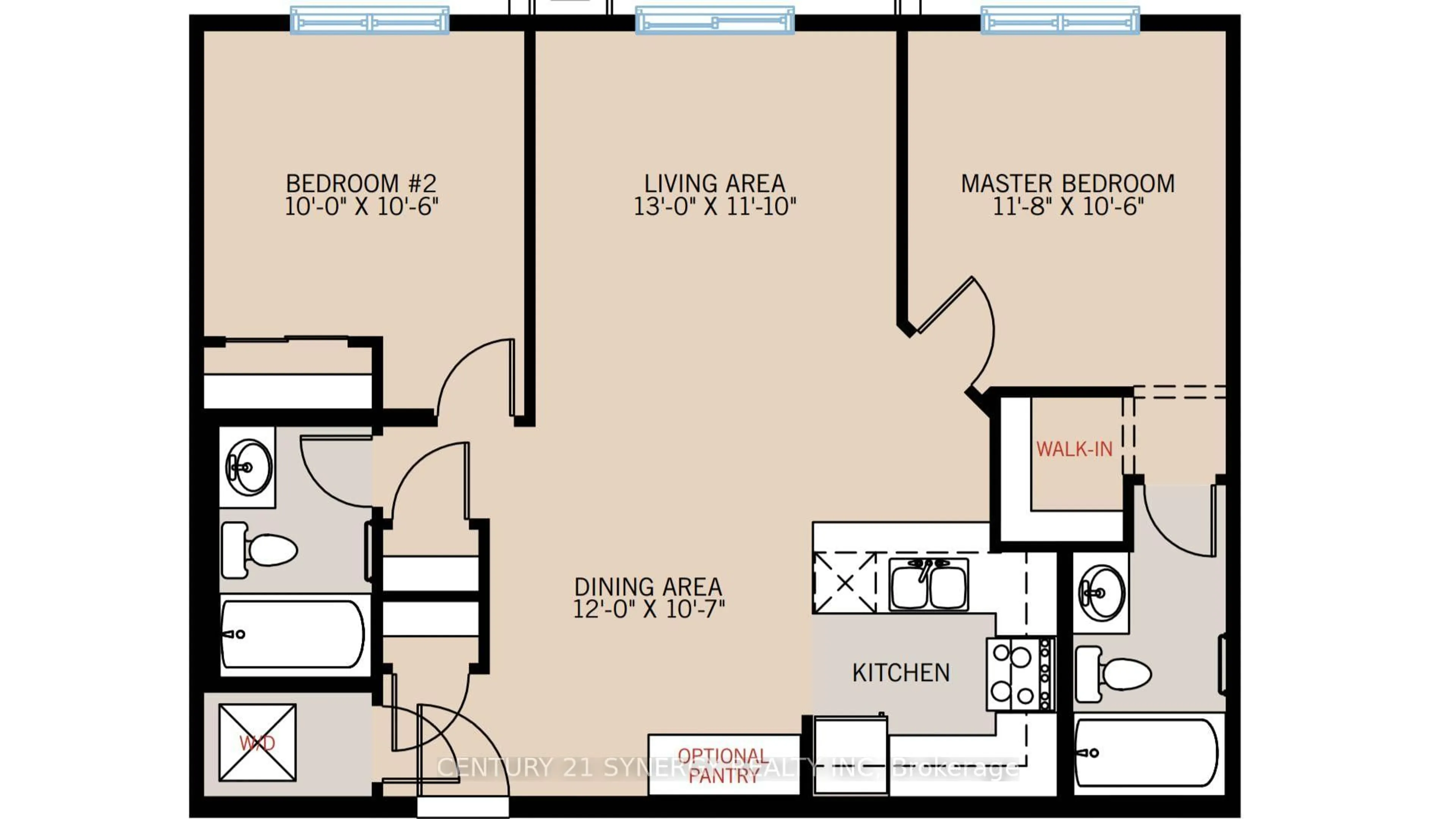 Floor plan for 141 POTTS Dr #112, Ottawa Ontario K4A 0X9