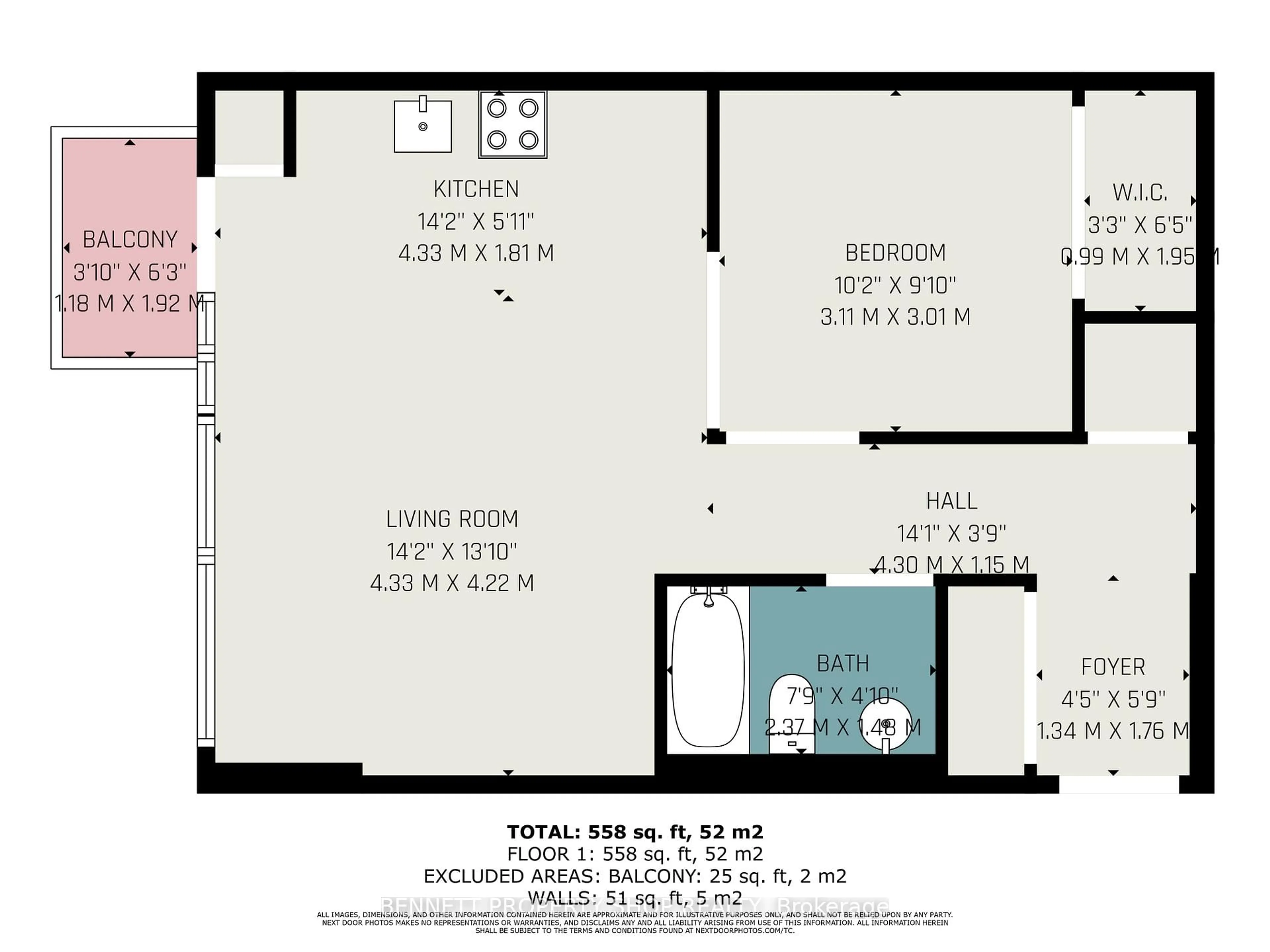 Floor plan for 118 Holmwood Ave #PH06, Ottawa Ontario K1S 5J5