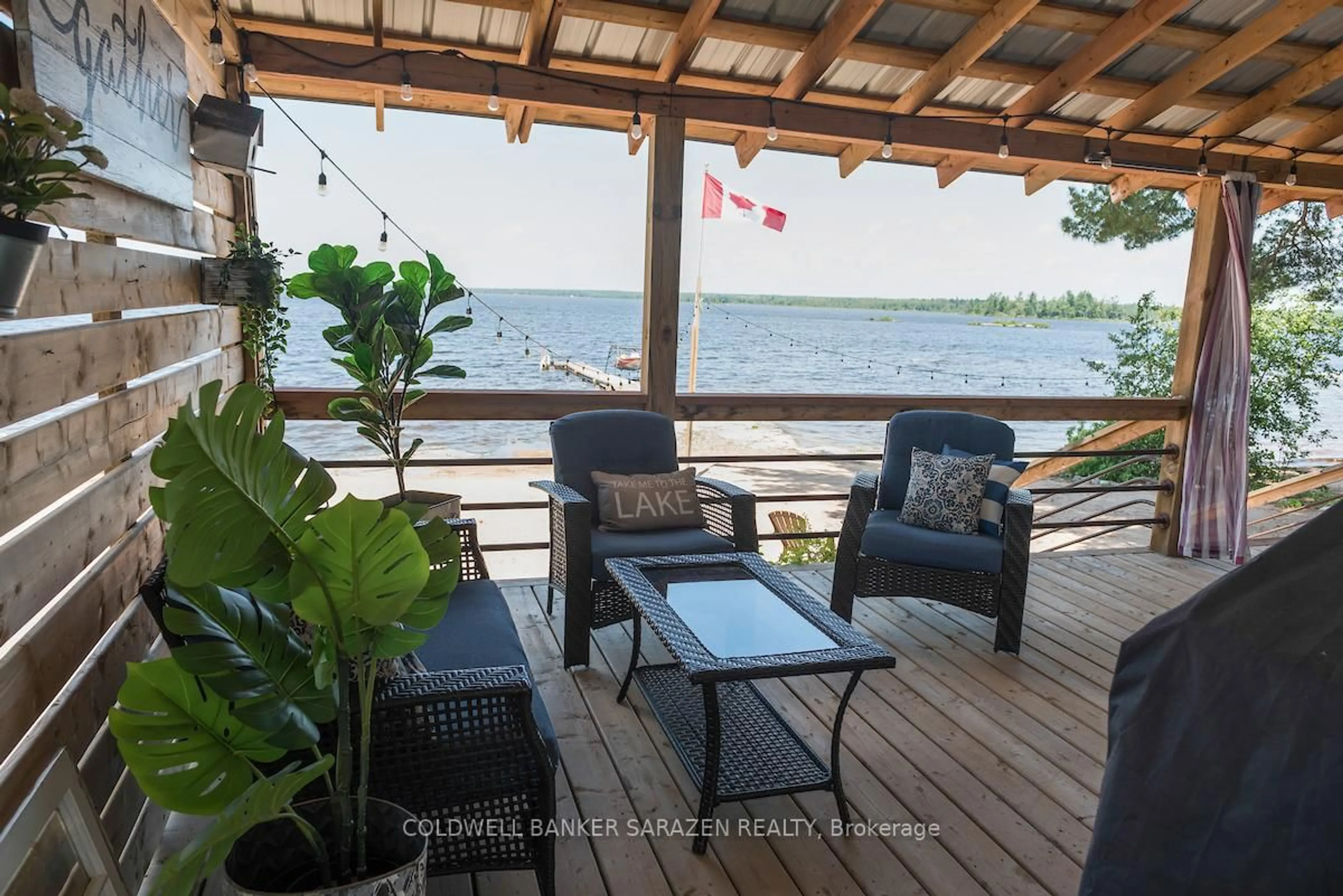 Patio, water/lake/river/ocean view for 637 McEwen Lane, Renfrew Ontario K7V 3Z8