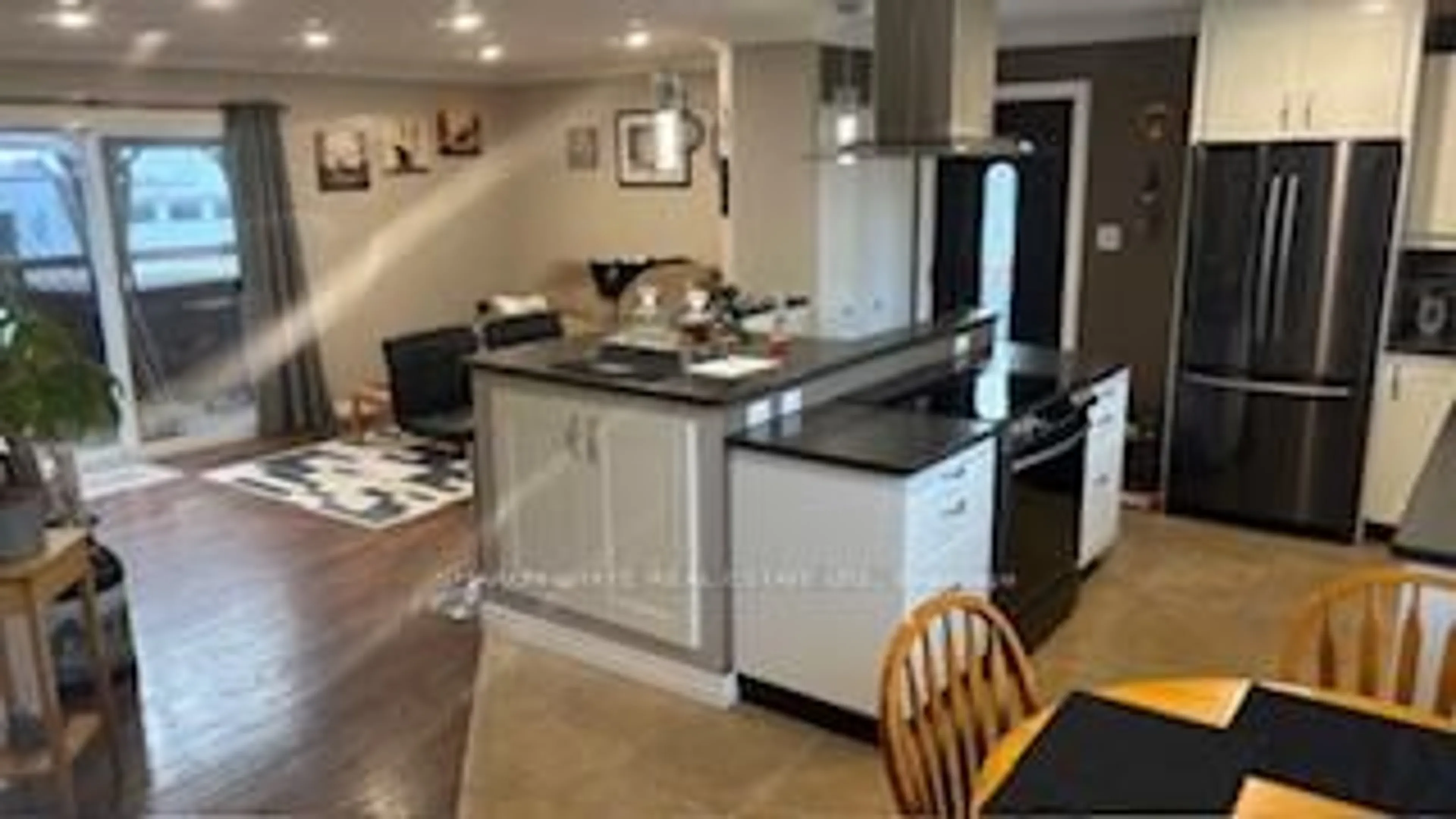 Open concept kitchen, ceramic/tile floor for 54 Sprucedale St St, Highlands East Ontario K0L 1M0