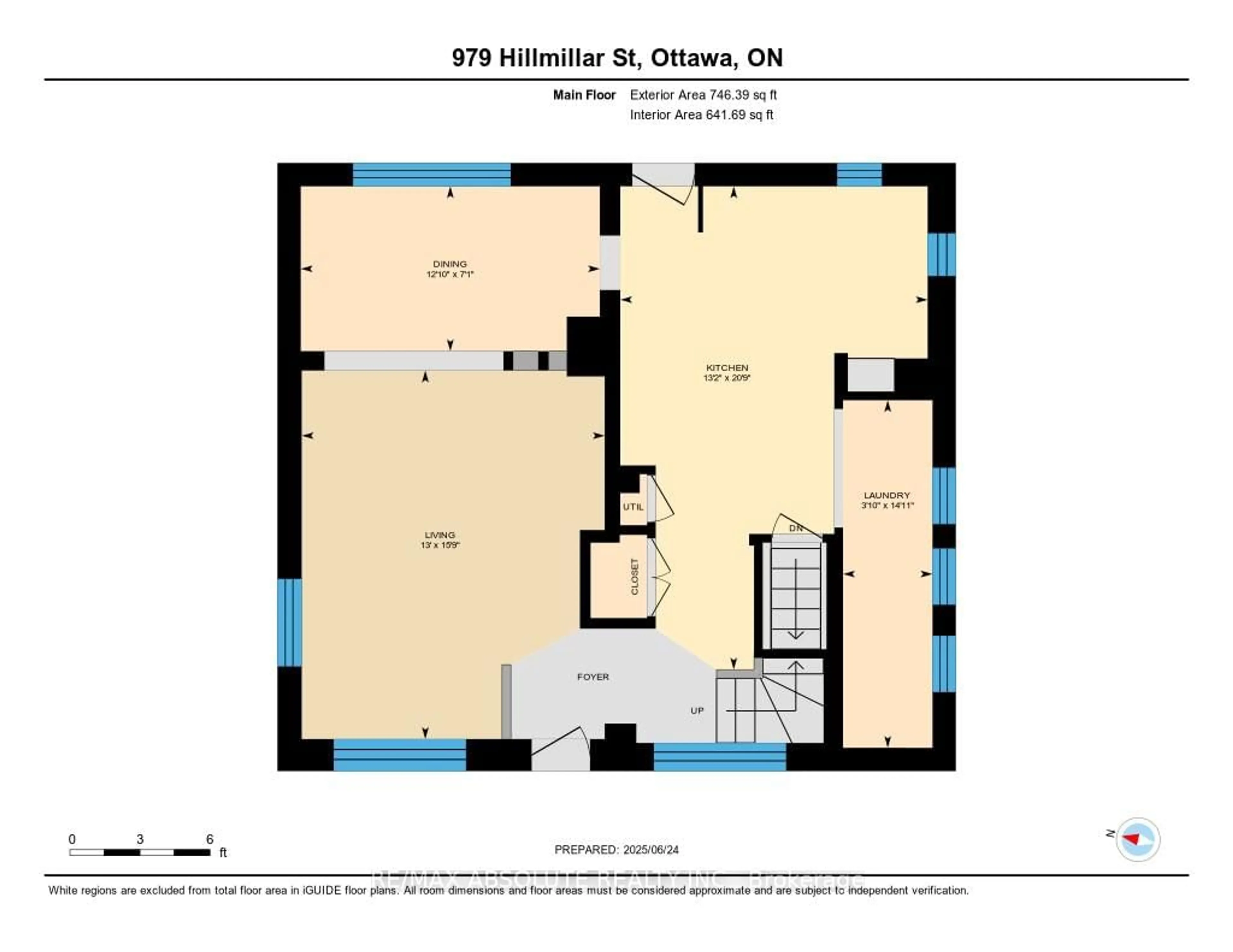 Floor plan for 979 Hillmillar St, Orleans Ontario K4C 1R4