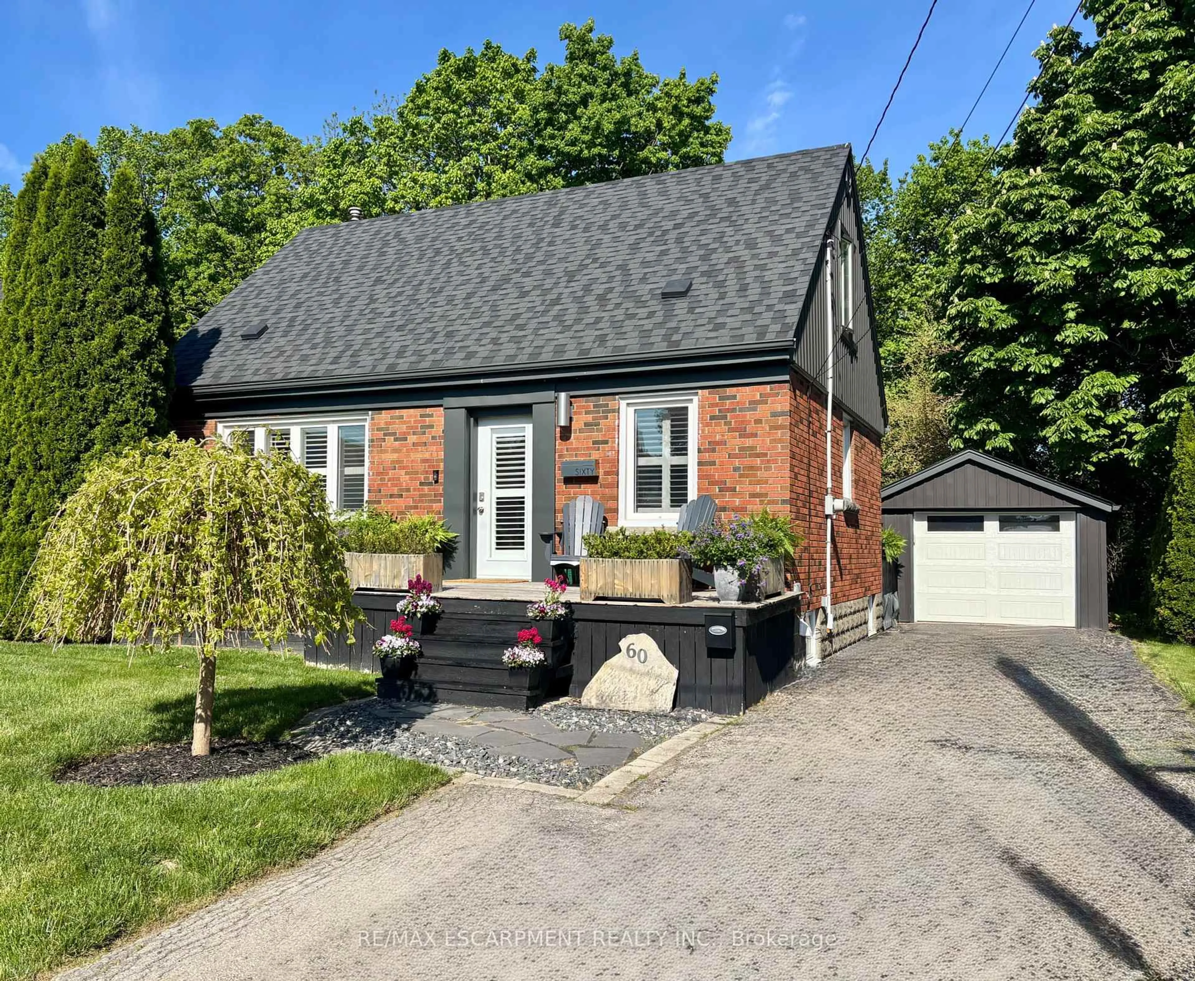 Home with brick exterior material, street for 60 Galbraith Dr, Hamilton Ontario L8G 1Z9