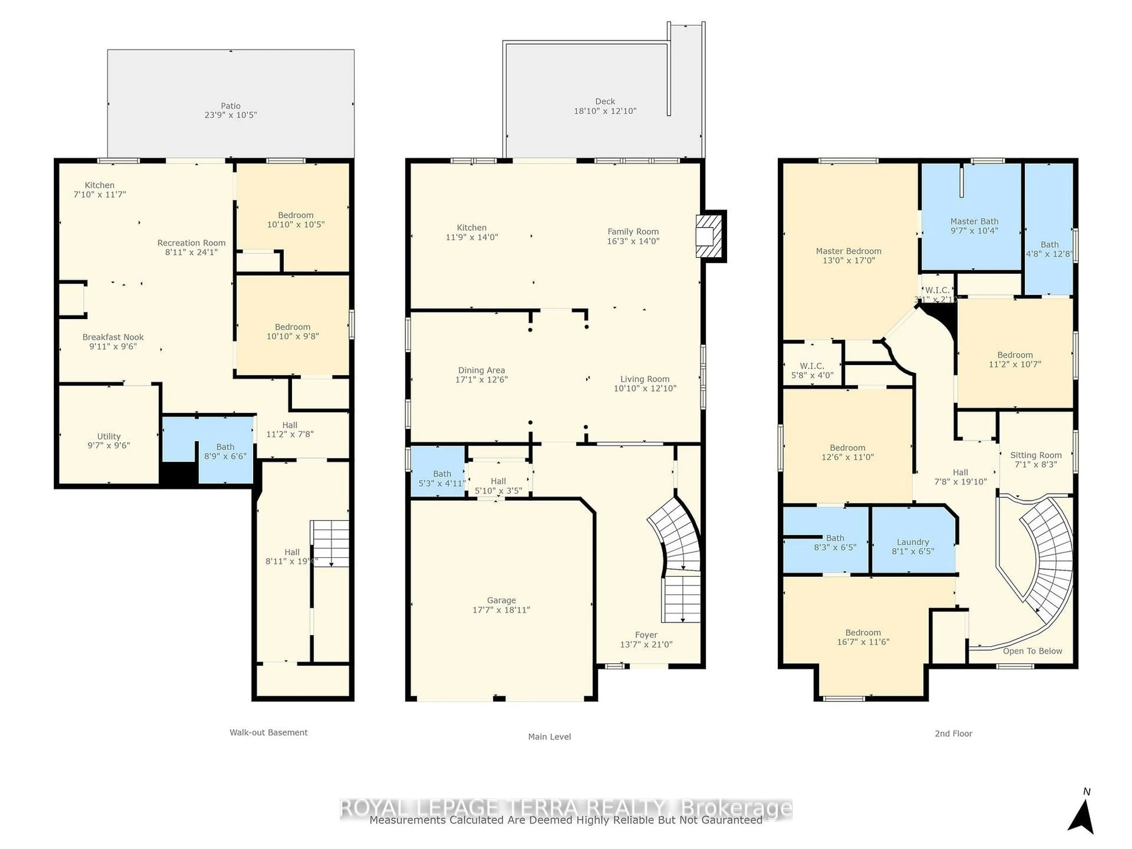 Floor plan for 584 Pinery Tr, Waterloo Ontario N2V 2Y3