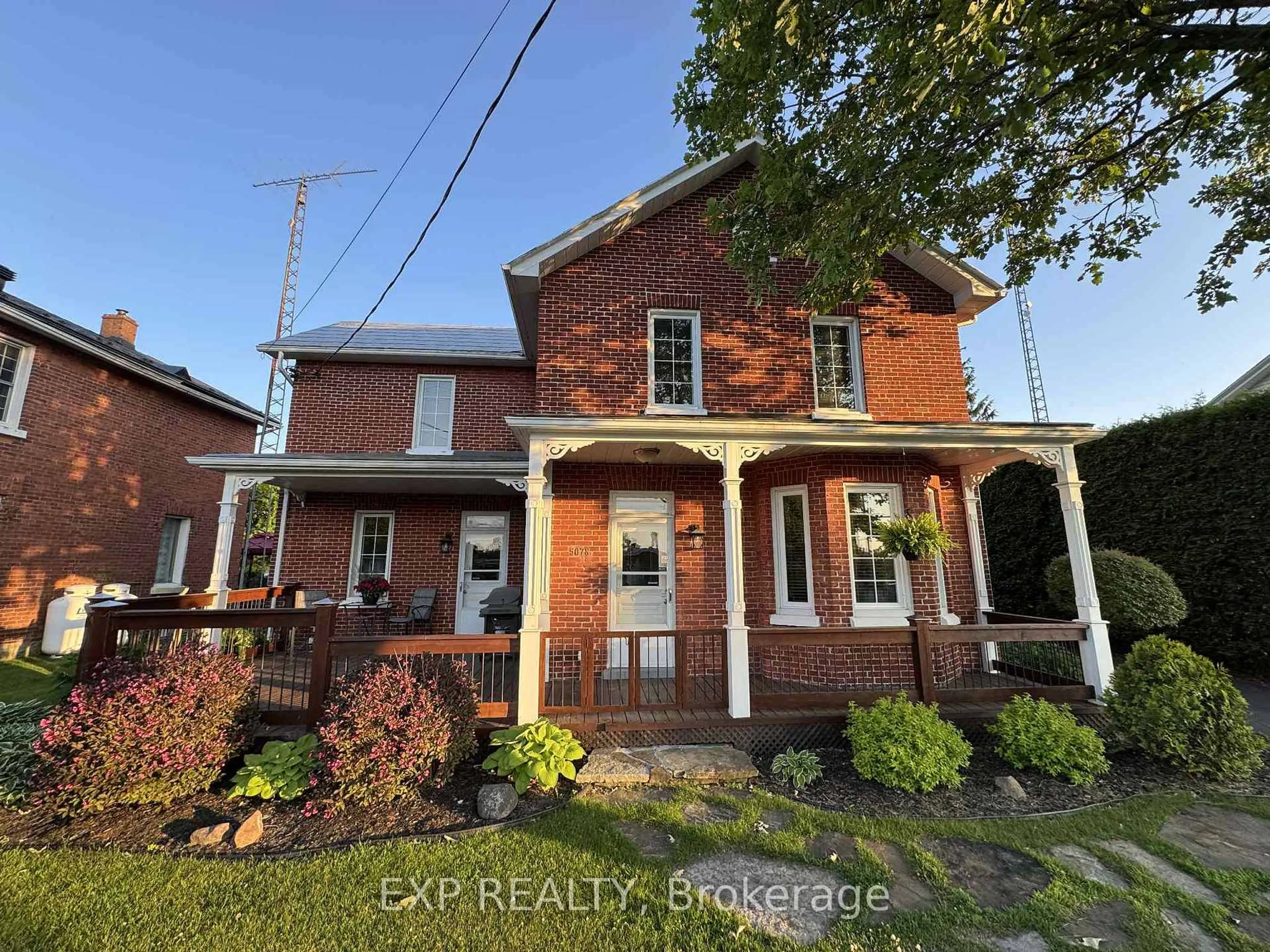 Home with brick exterior material, street for 5078 County 10 Rd, The Nation Ontario K0B 1G0