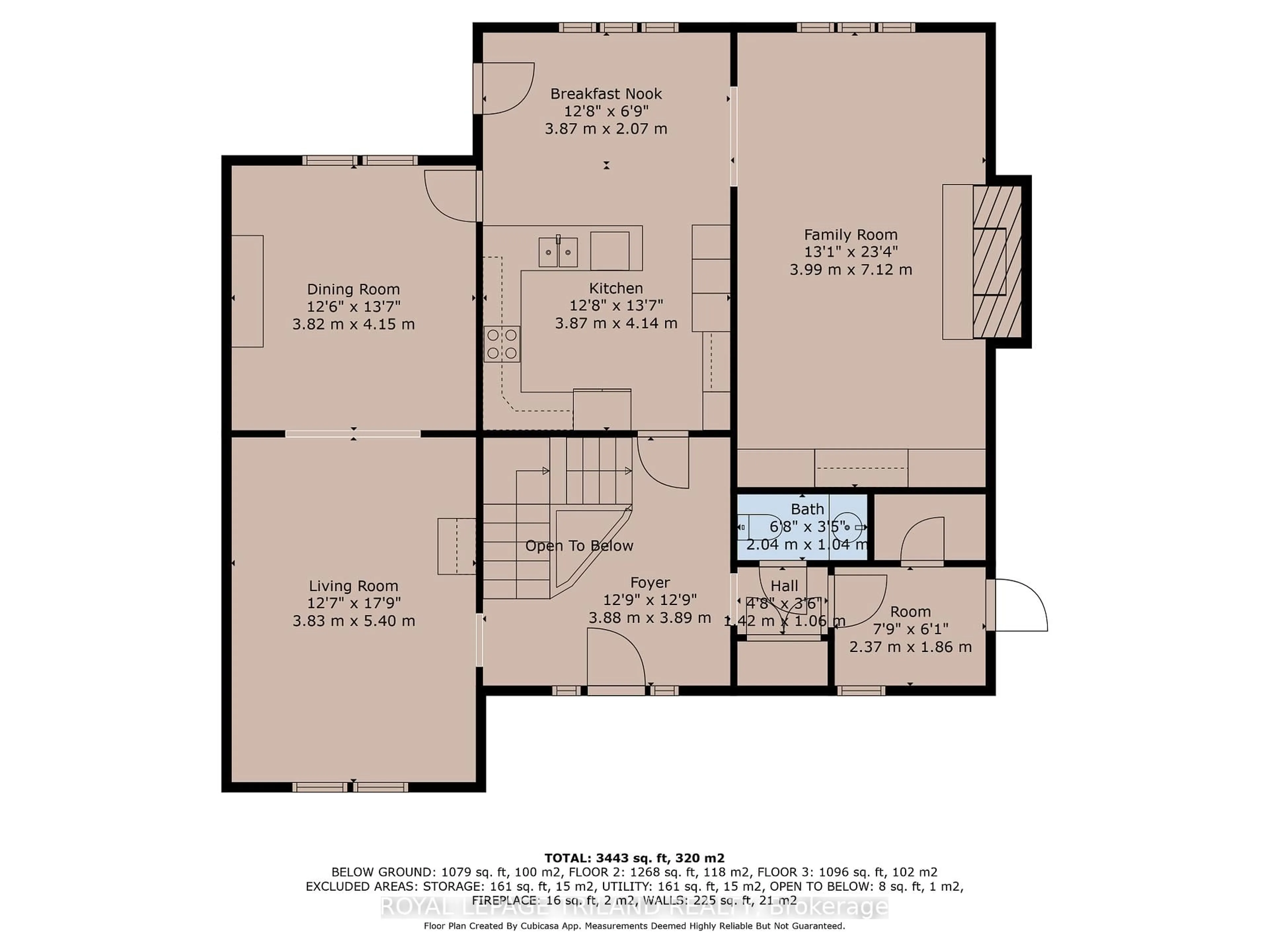Floor plan for 35 Kirk Dr, London South Ontario N6P 1E2