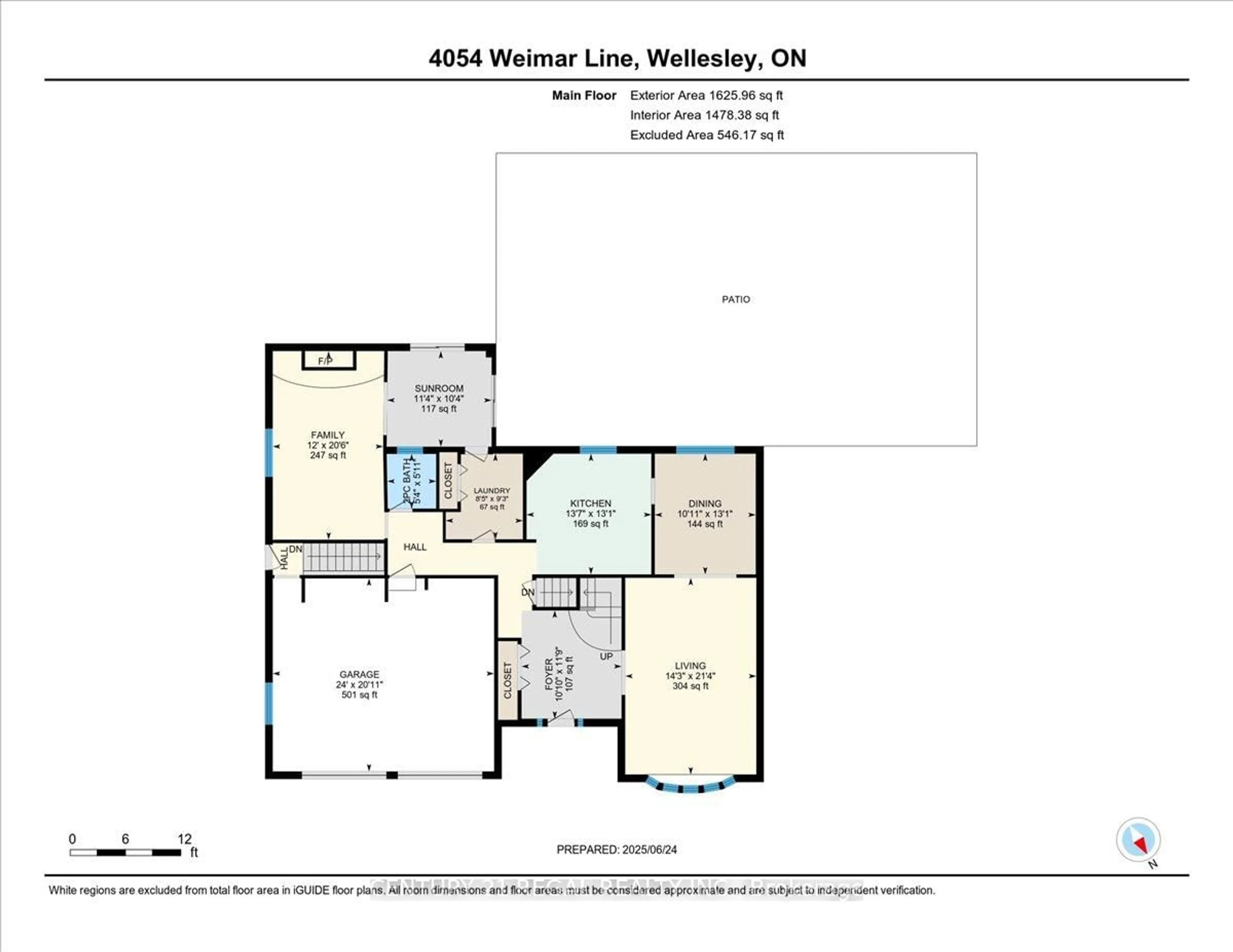 Floor plan for 4054 Weimar Line, Wellesley Ontario N0B 2T0