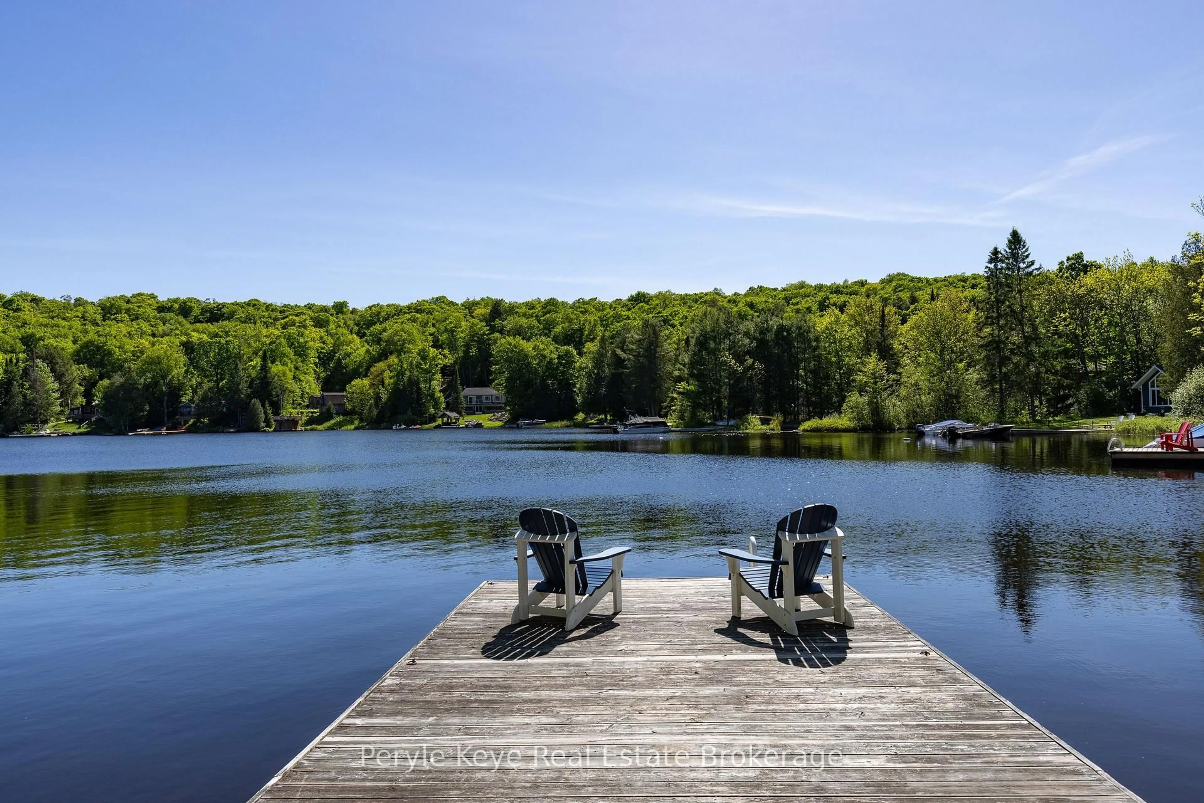 Patio, water/lake/river/ocean view for 1305 Bellwood Acres Rd, Lake of Bays Ontario P0B 1A0
