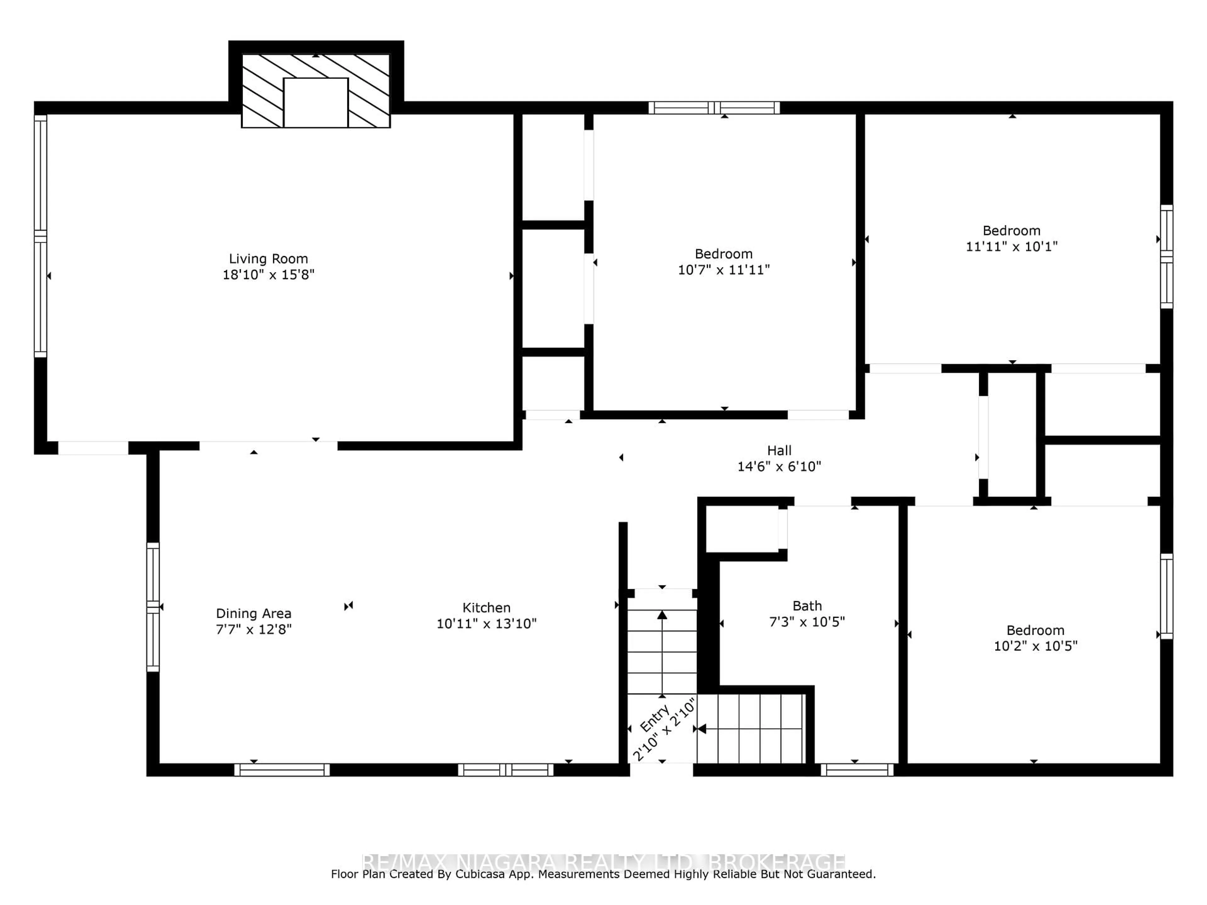 Floor plan for 561 Clarence St, Port Colborne Ontario L3K 3H6