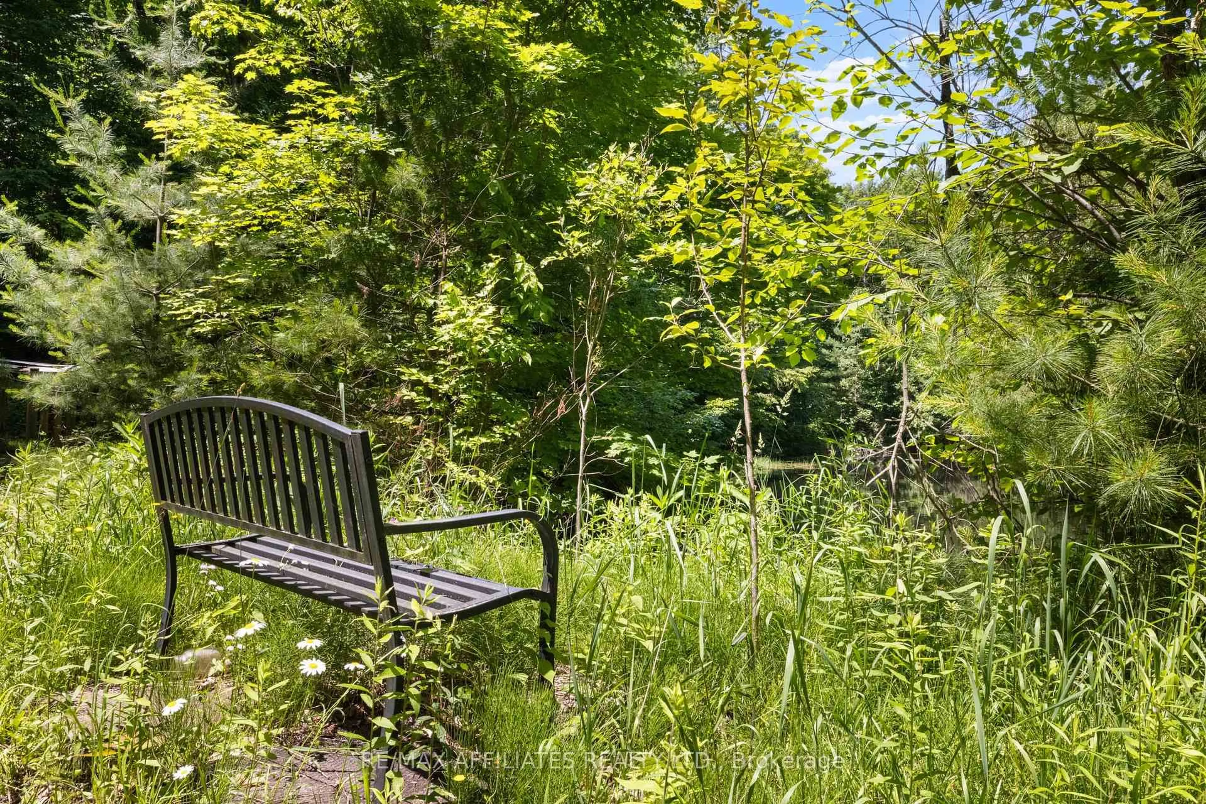 Patio, forest/trees view for 1655 Old Perth Rd, Almonte Ontario K0A 1A0