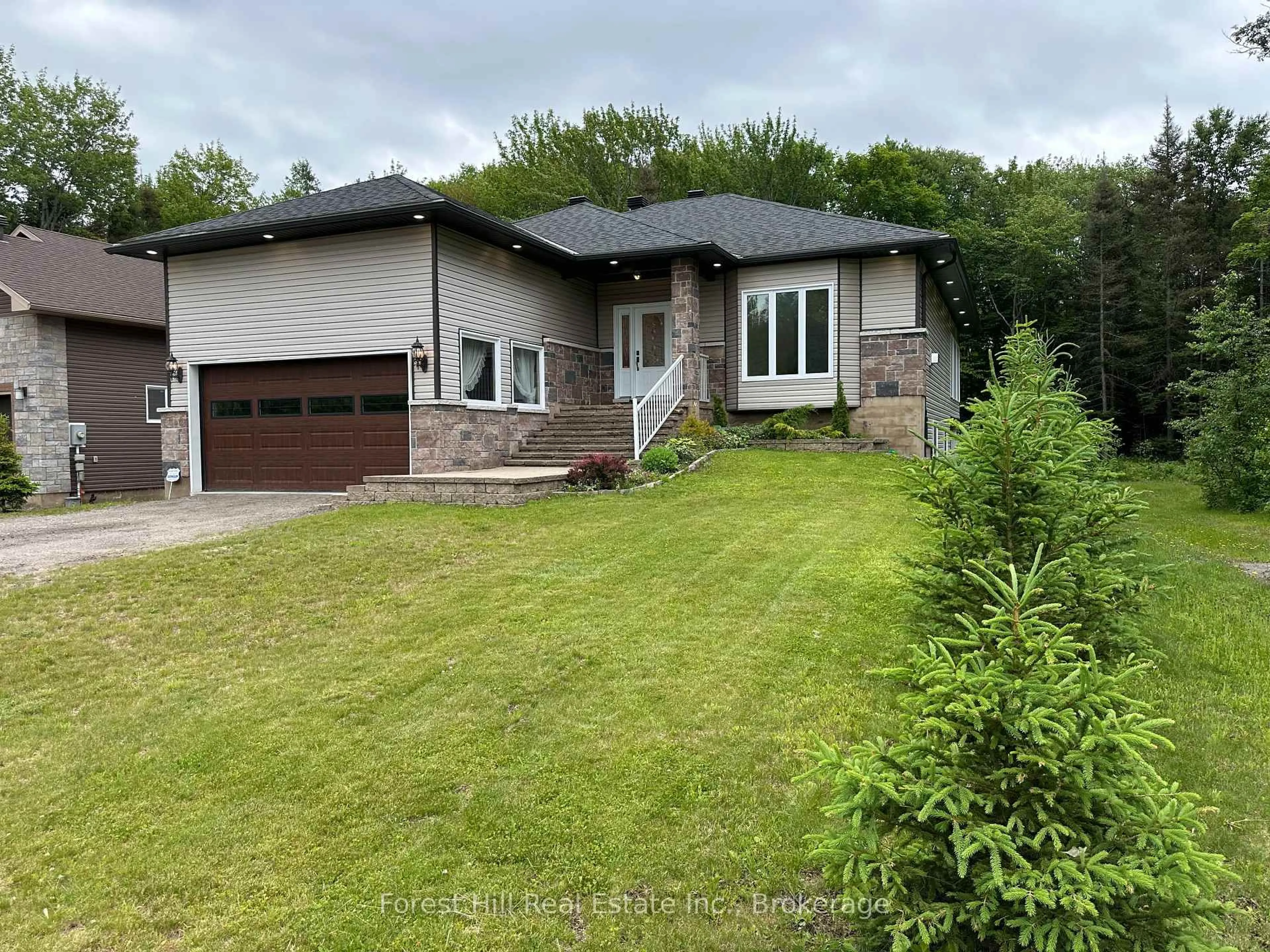 Home with brick exterior material, street for 473 Carmichael Dr, North Bay Ontario P1B 8G2