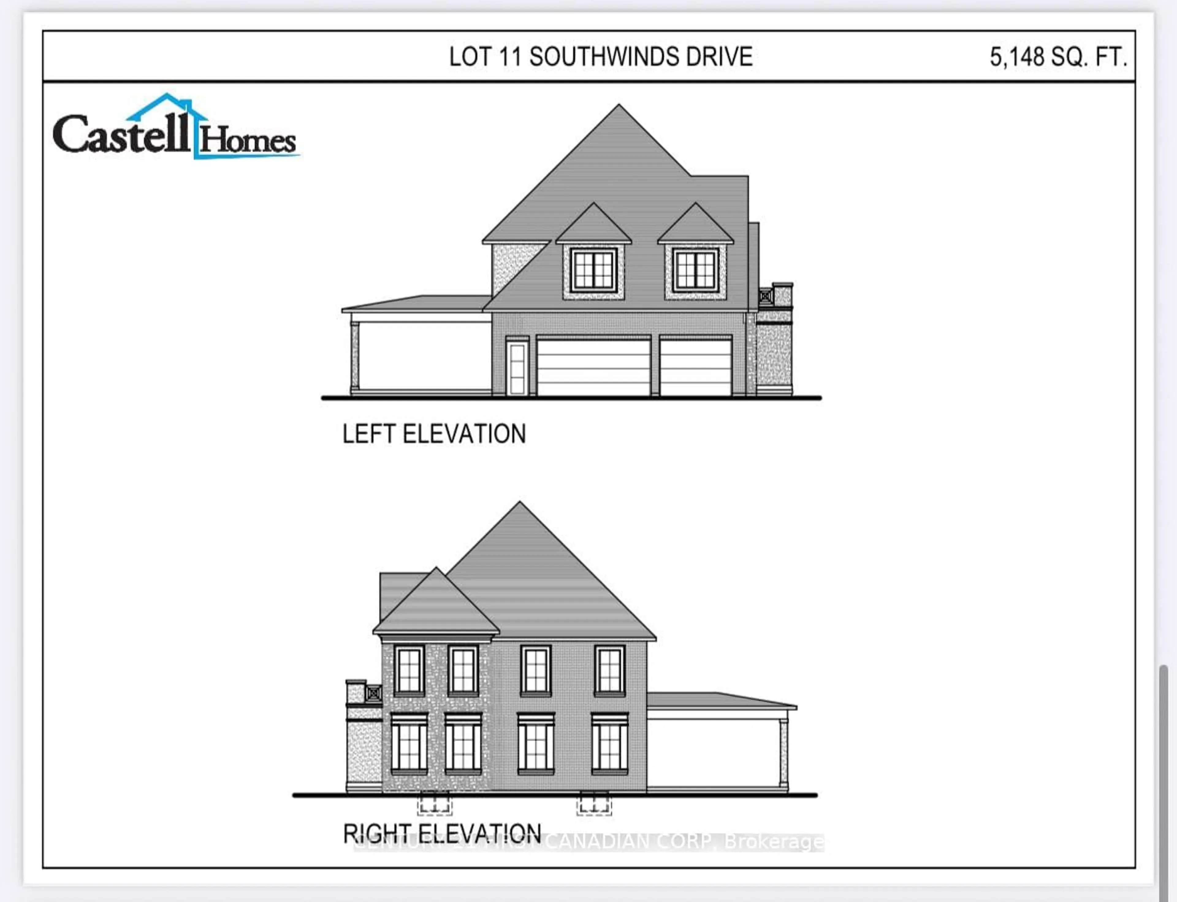 Floor plan for 3870 South Winds Dr, London South Ontario N6P 1E6