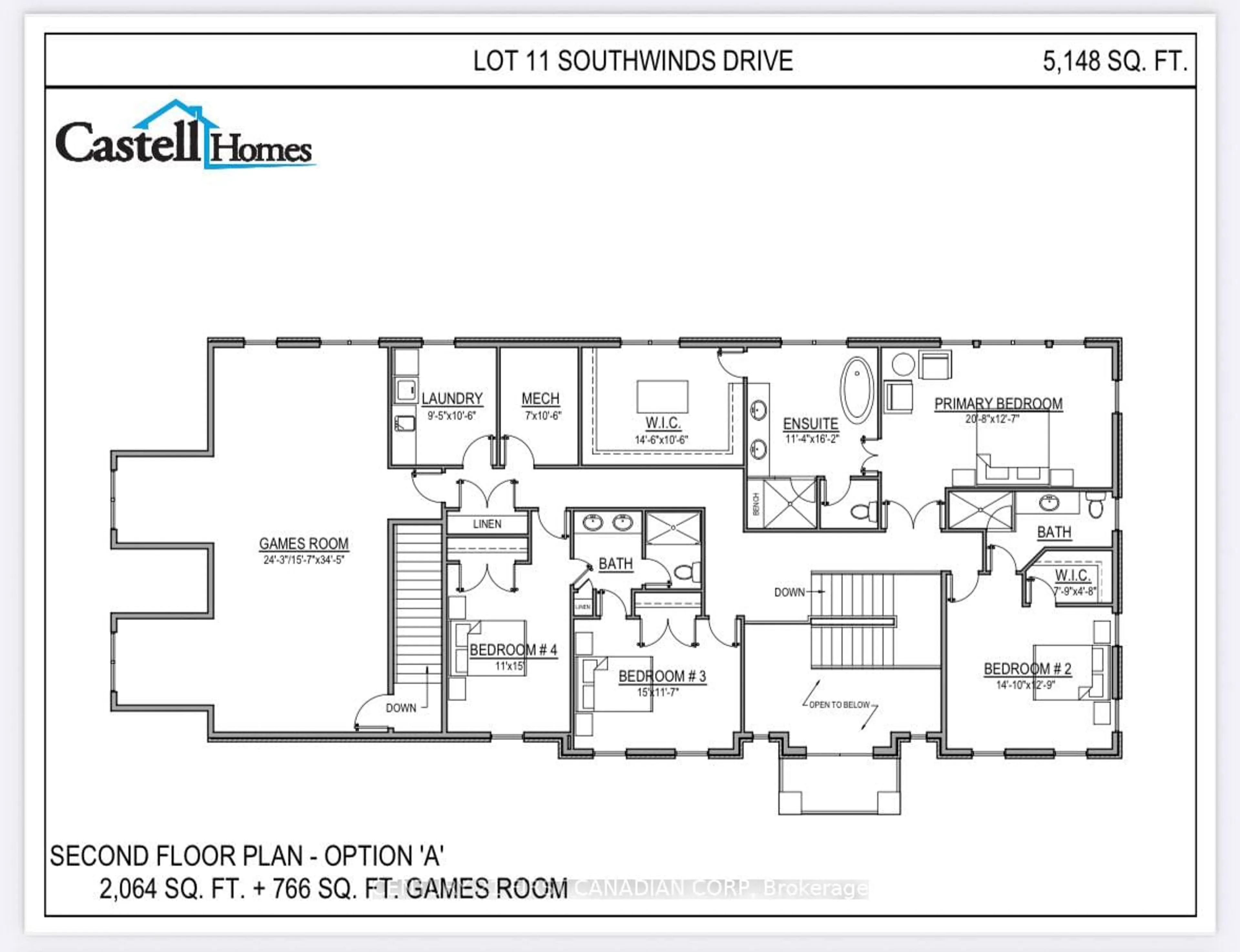 Floor plan for 3870 South Winds Dr, London South Ontario N6P 1E6