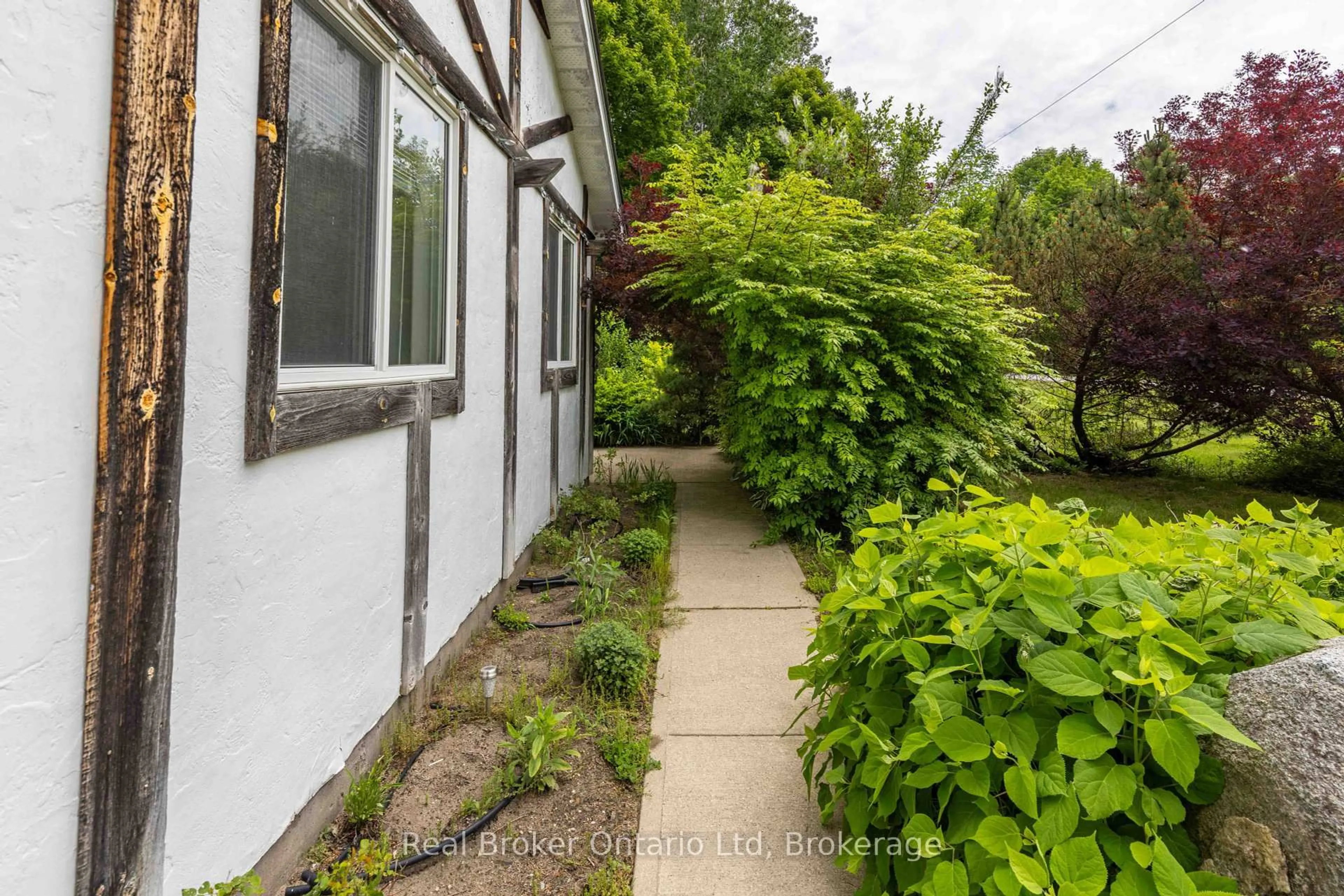 A pic from outside/outdoor area/front of a property/back of a property/a pic from drone, street for 19 Sandy Pines Tr, South Bruce Peninsula Ontario N0H 2G0