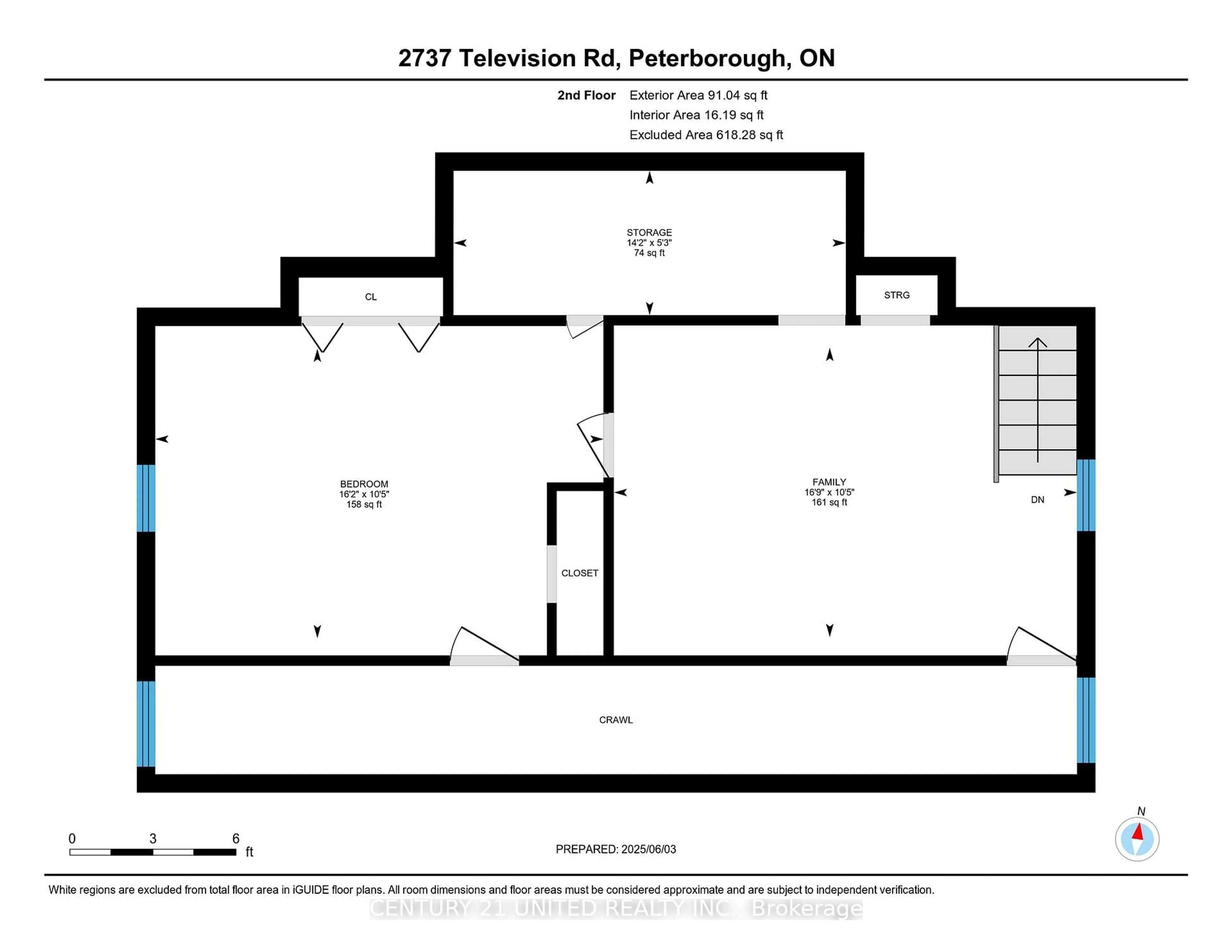 Floor plan for 2737 Television Rd, Douro-Dummer Ontario K9L 1E7