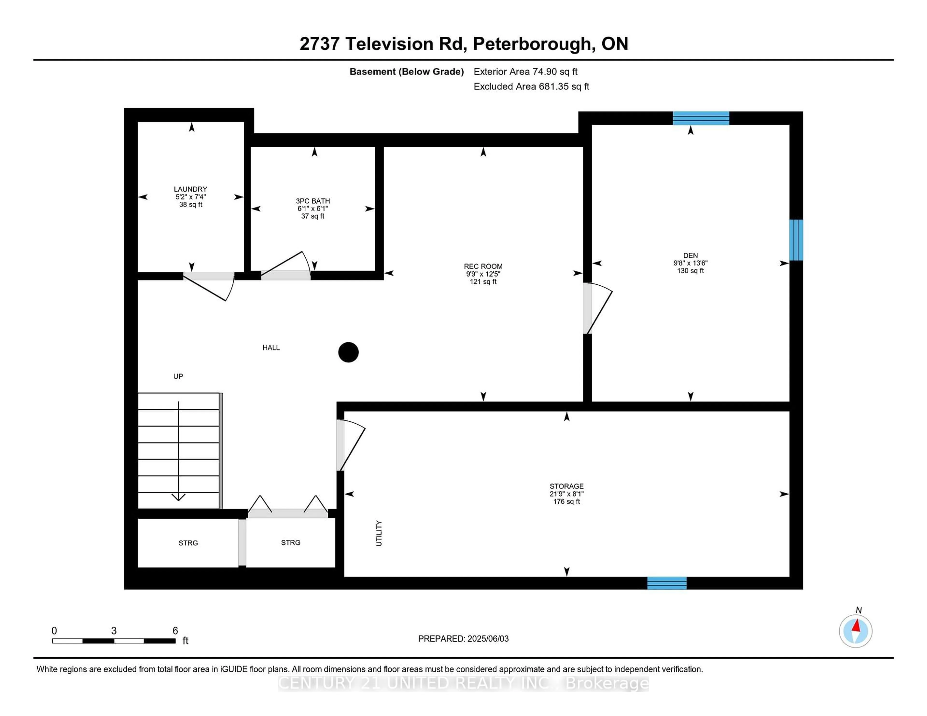 Floor plan for 2737 Television Rd, Douro-Dummer Ontario K9L 1E7
