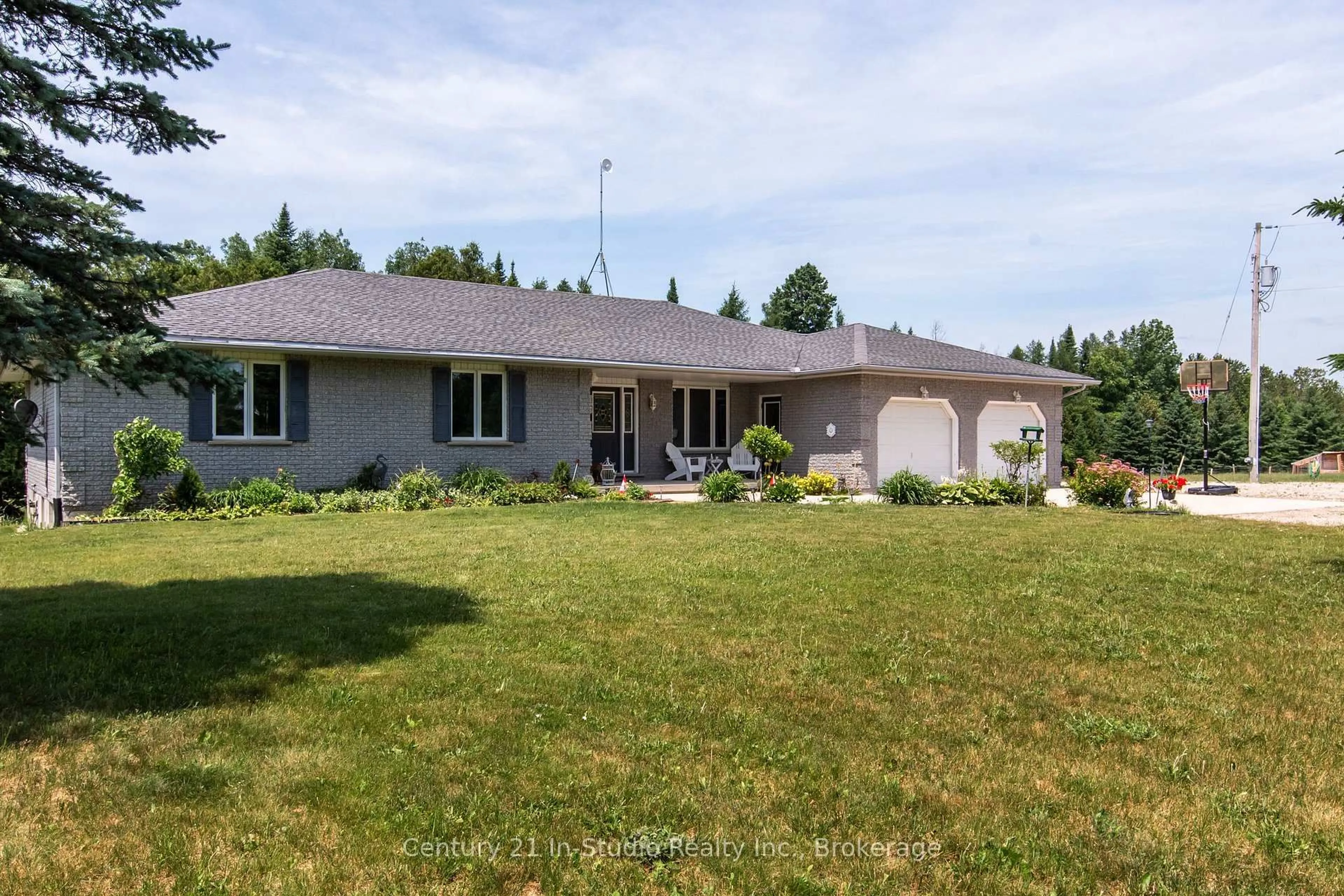 A pic from outside/outdoor area/front of a property/back of a property/a pic from drone, unknown for 193416 Sideroad 30 NDR, West Grey Ontario N4N 3B8