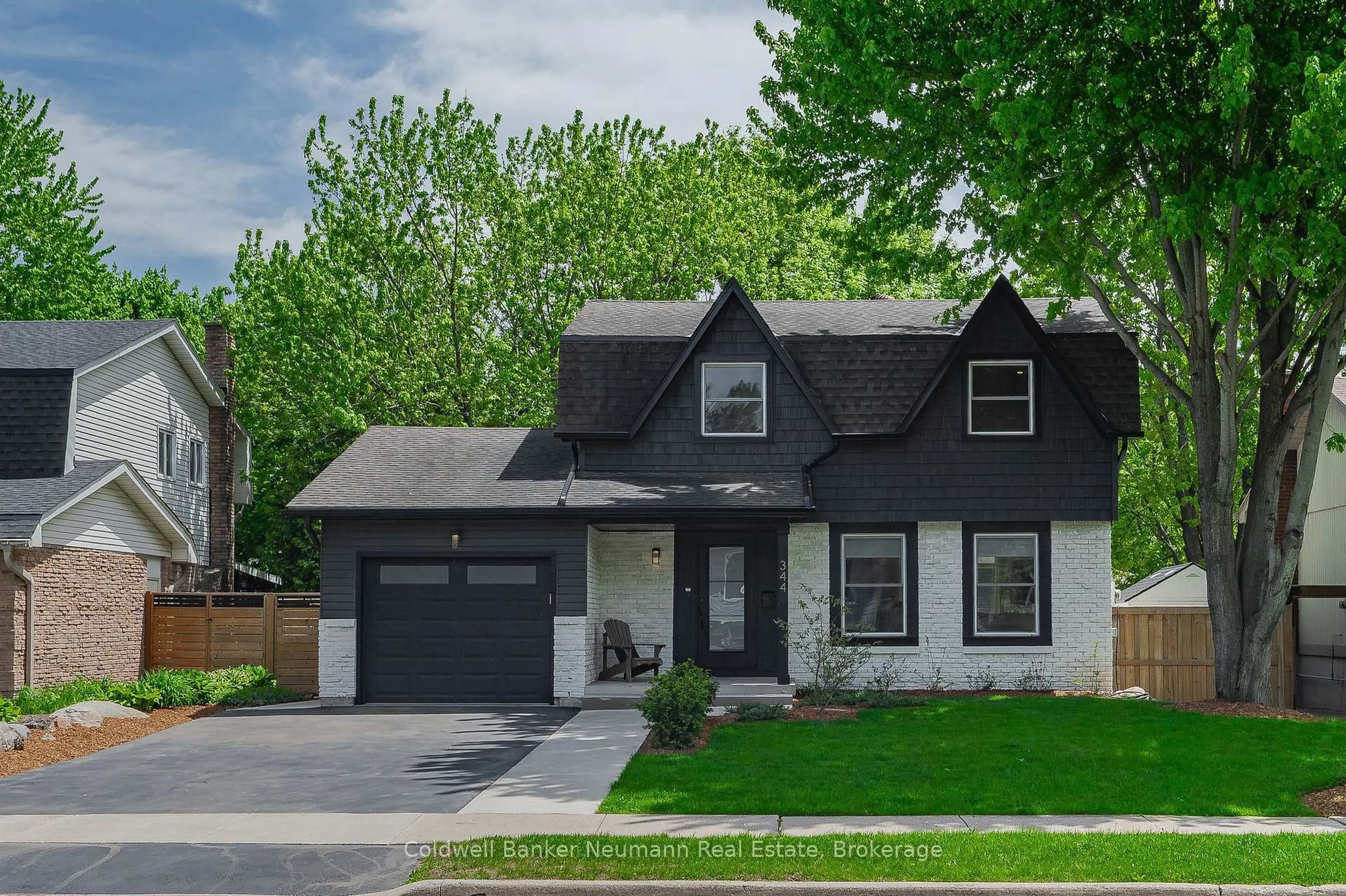Home with vinyl exterior material, street for 344 West Acres Dr, Guelph Ontario N1H 7C1