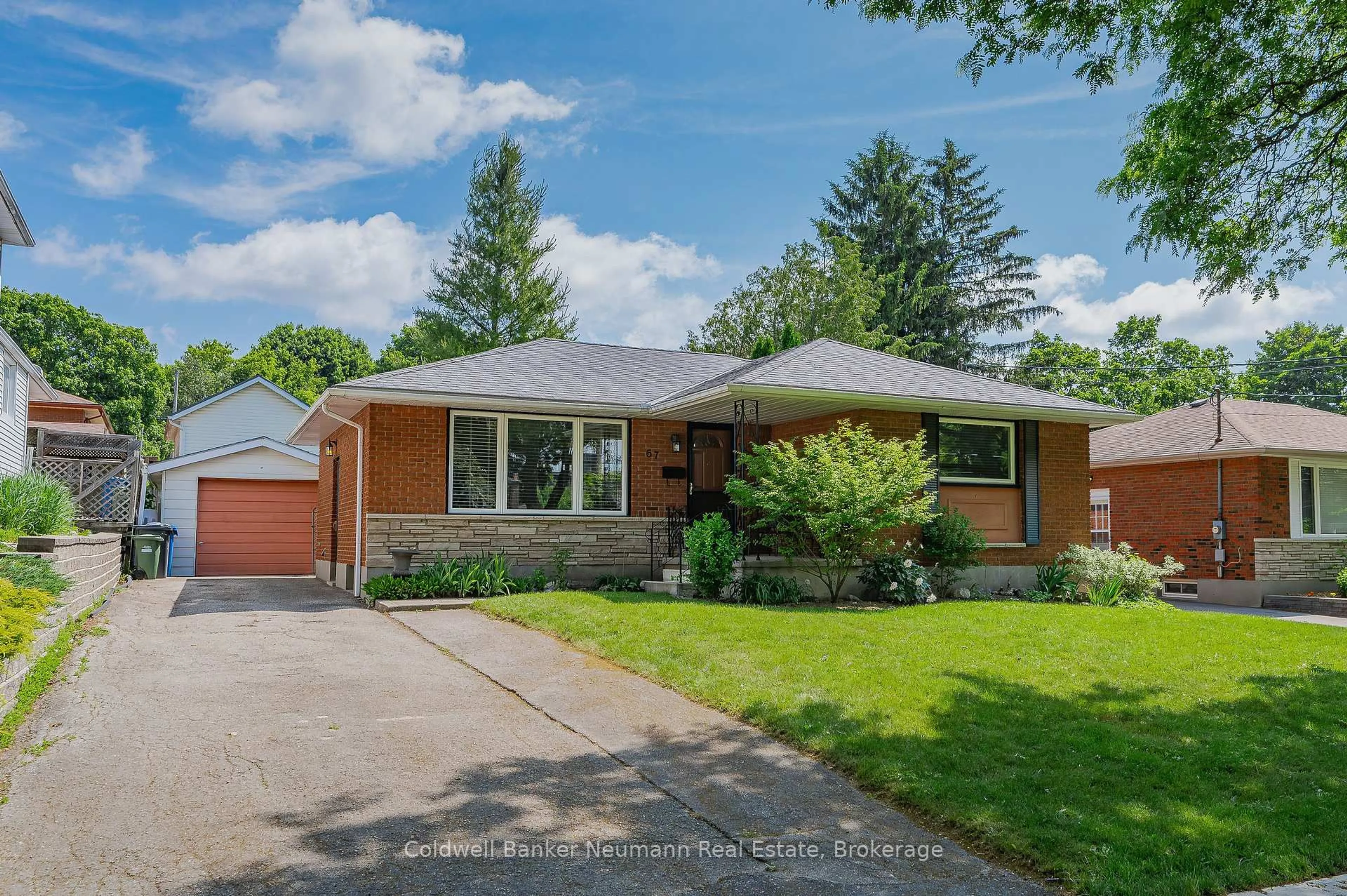Home with brick exterior material, street for 67 Sleeman Ave, Guelph Ontario N1H 6G3