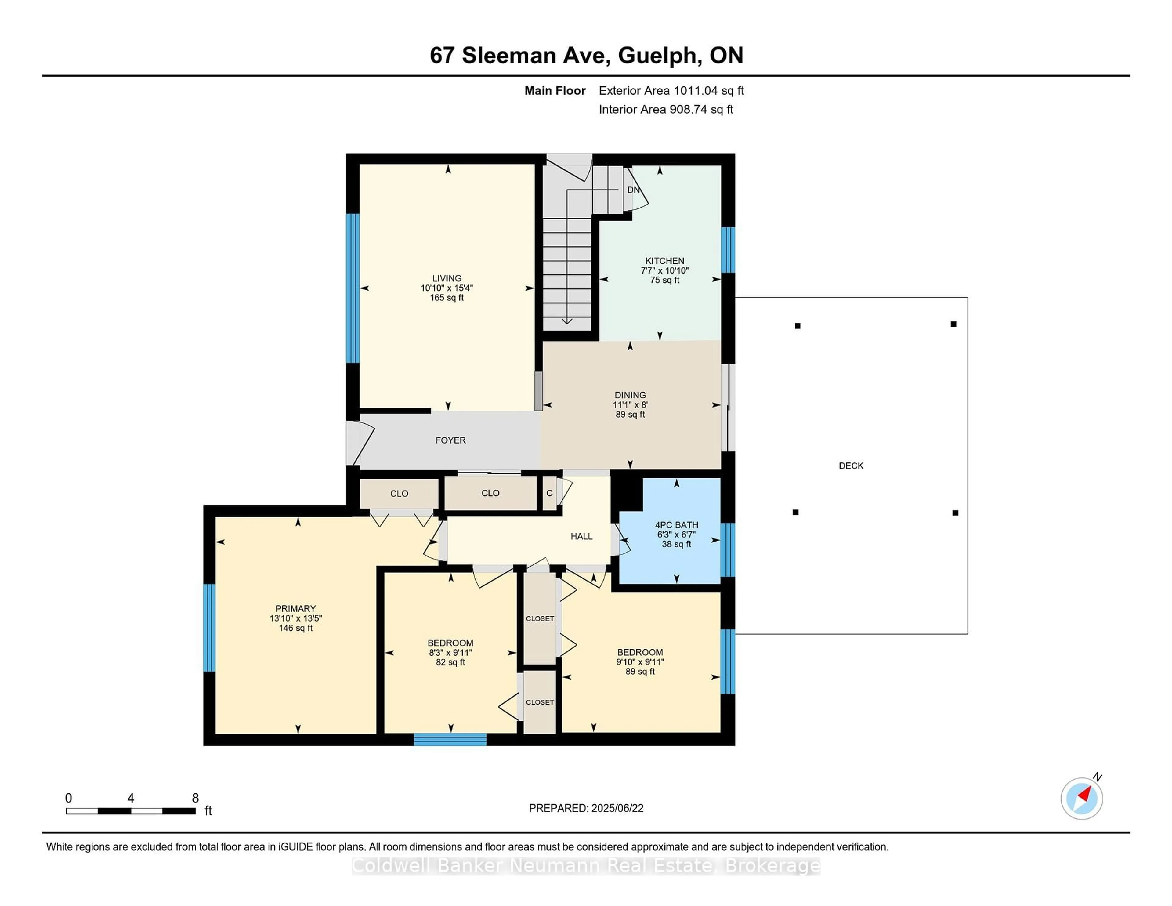 Floor plan for 67 Sleeman Ave, Guelph Ontario N1H 6G3