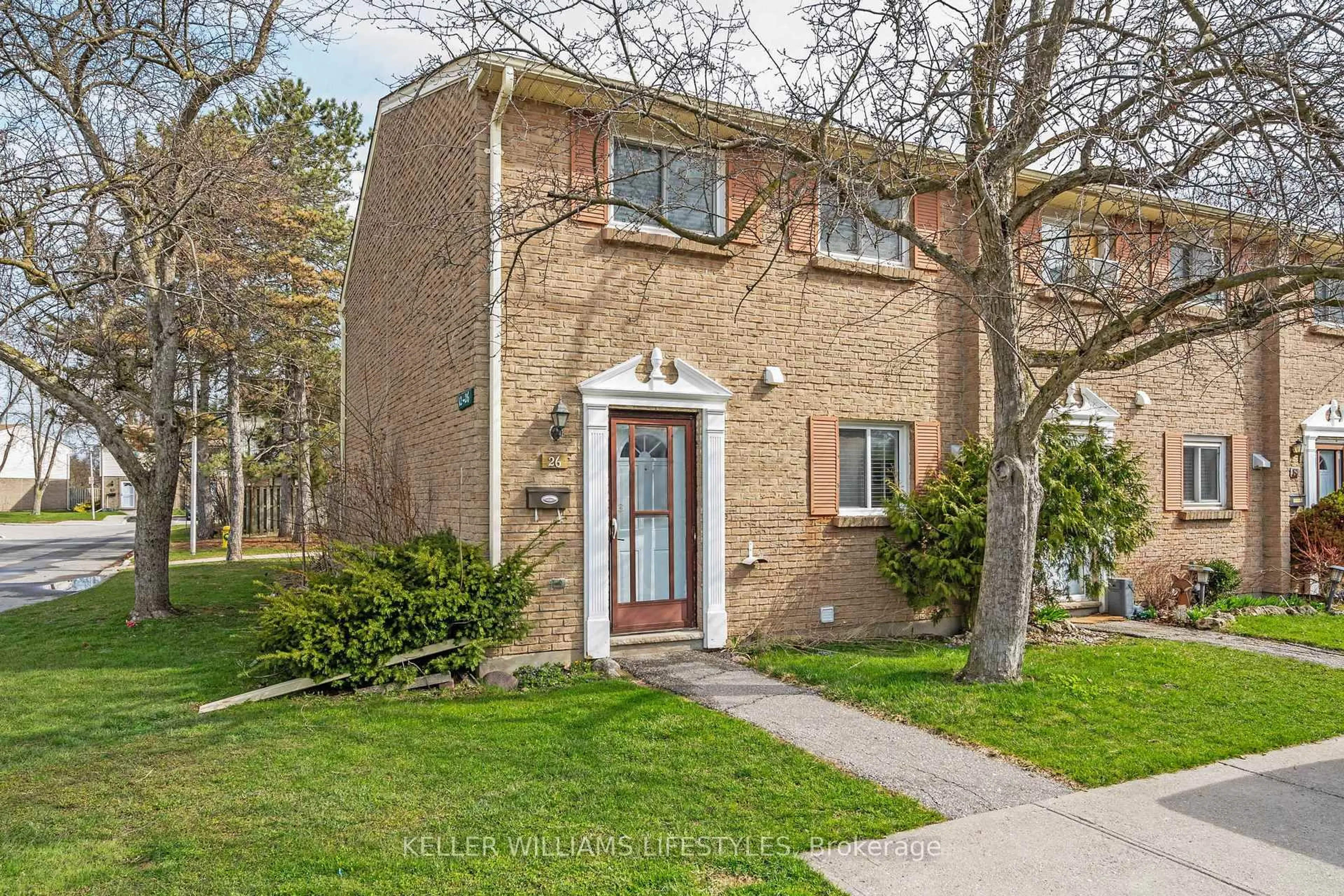 Home with brick exterior material, street for 166 Southdale Rd #26, London South Ontario N6J 2J1