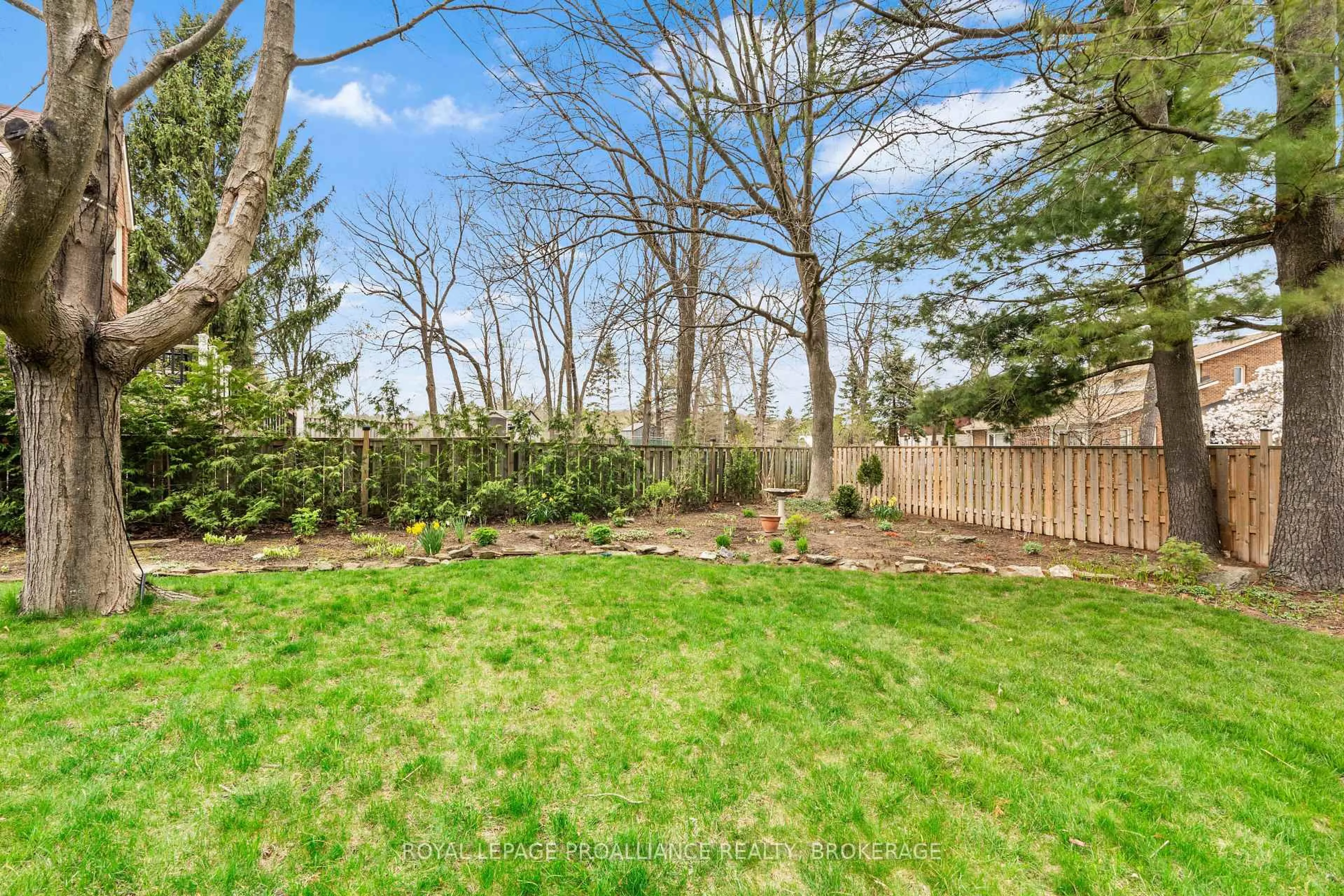 Patio, forest/trees view for 562 Sycamore St, Kingston Ontario K7M 7L8