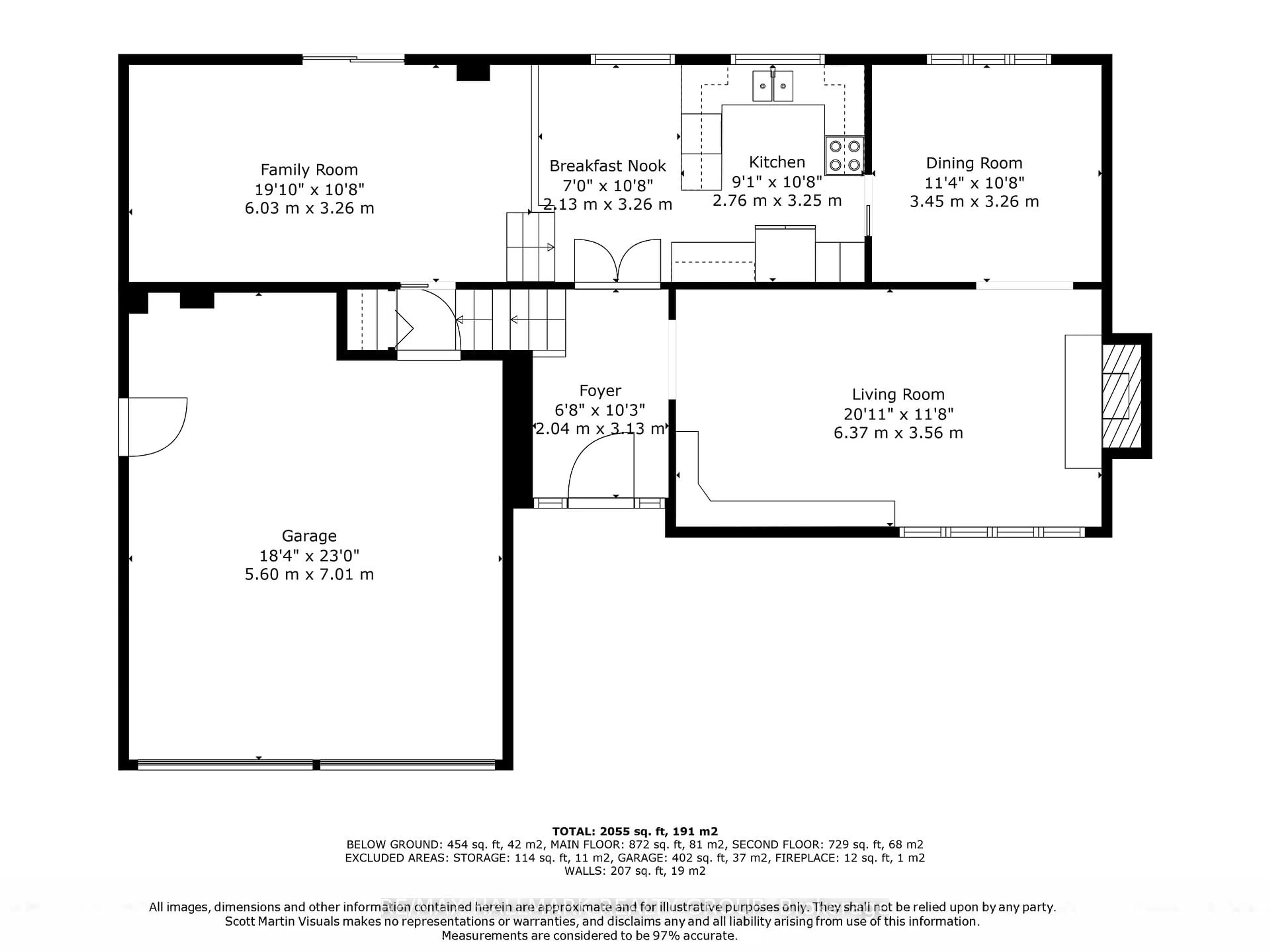 Floor plan for 26 St Remy Dr, Ottawa Ontario K2J 1A3