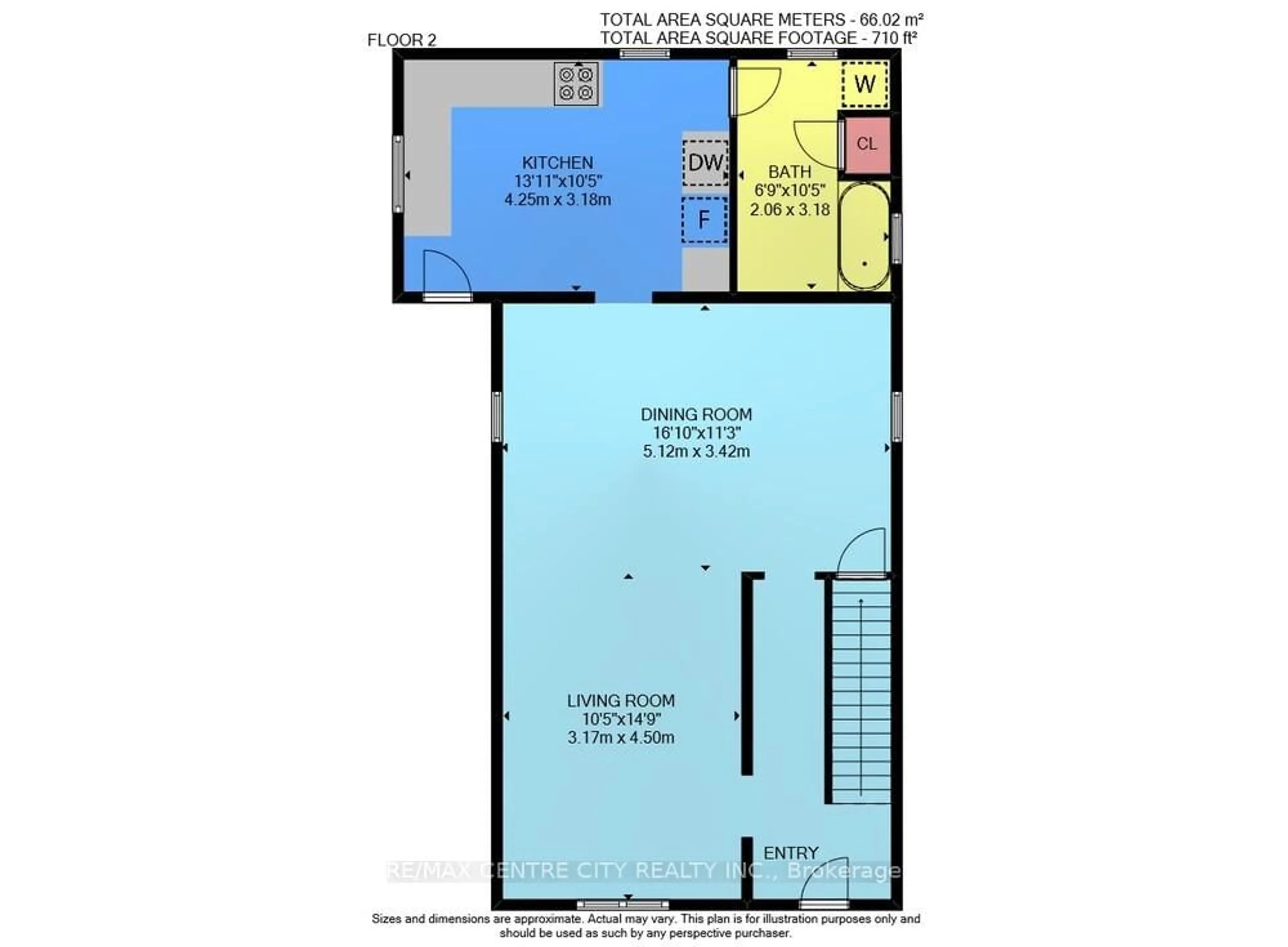 Floor plan for 306 George St, Middlesex Centre Ontario N0M 2A0