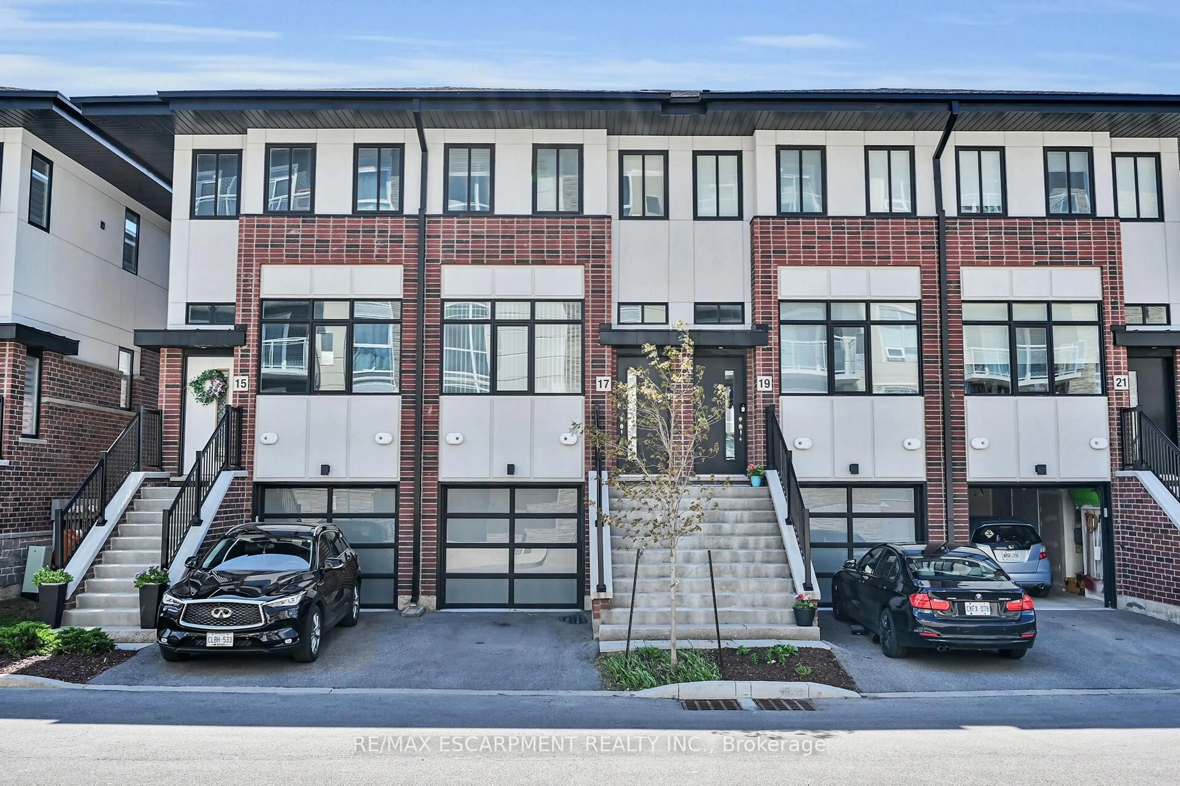 Home with brick exterior material, street for 17 Markle Cres, Hamilton Ontario L9H 0H3