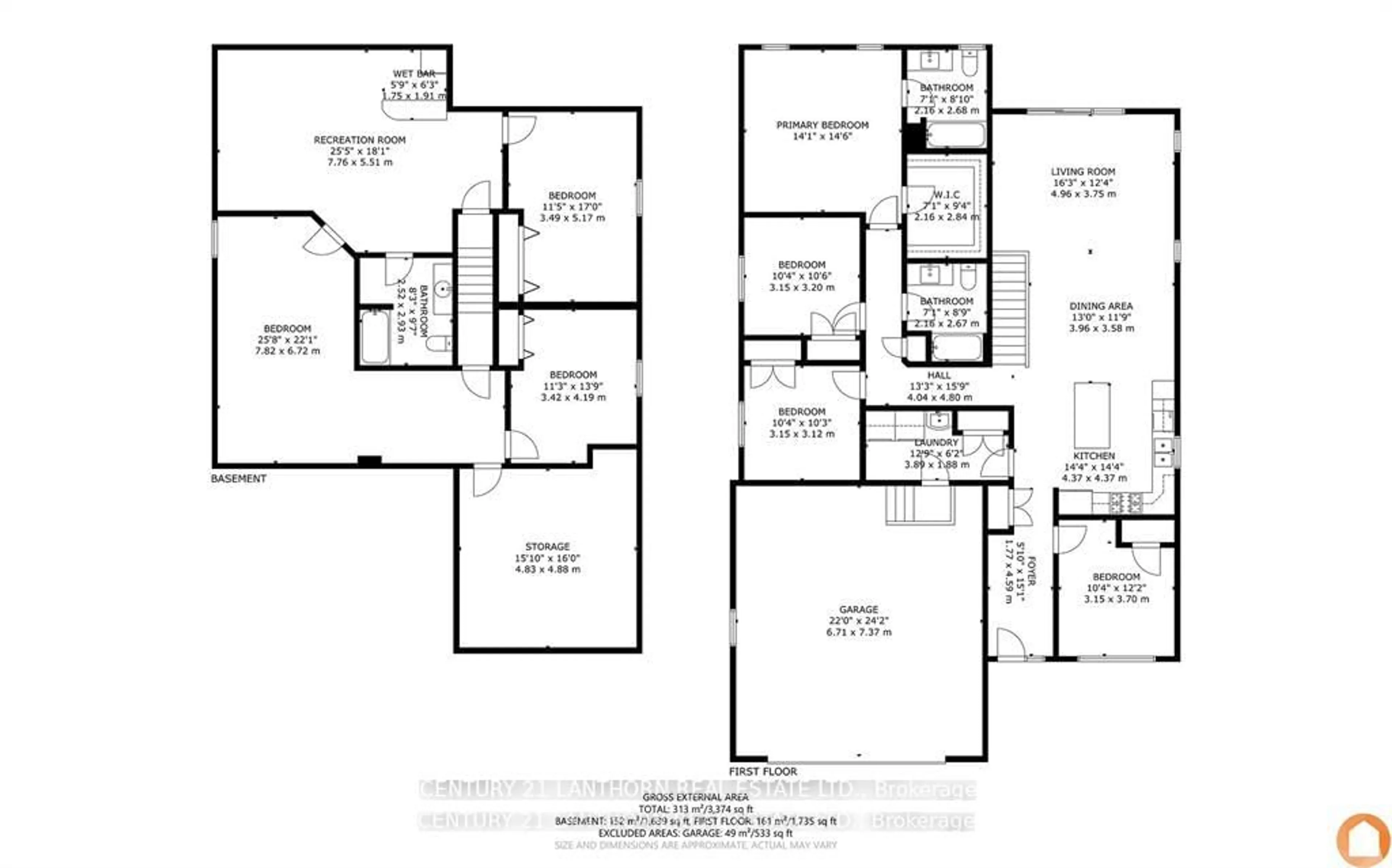 Floor plan for 65 Crews Cres, Quinte West Ontario K8V 0G4