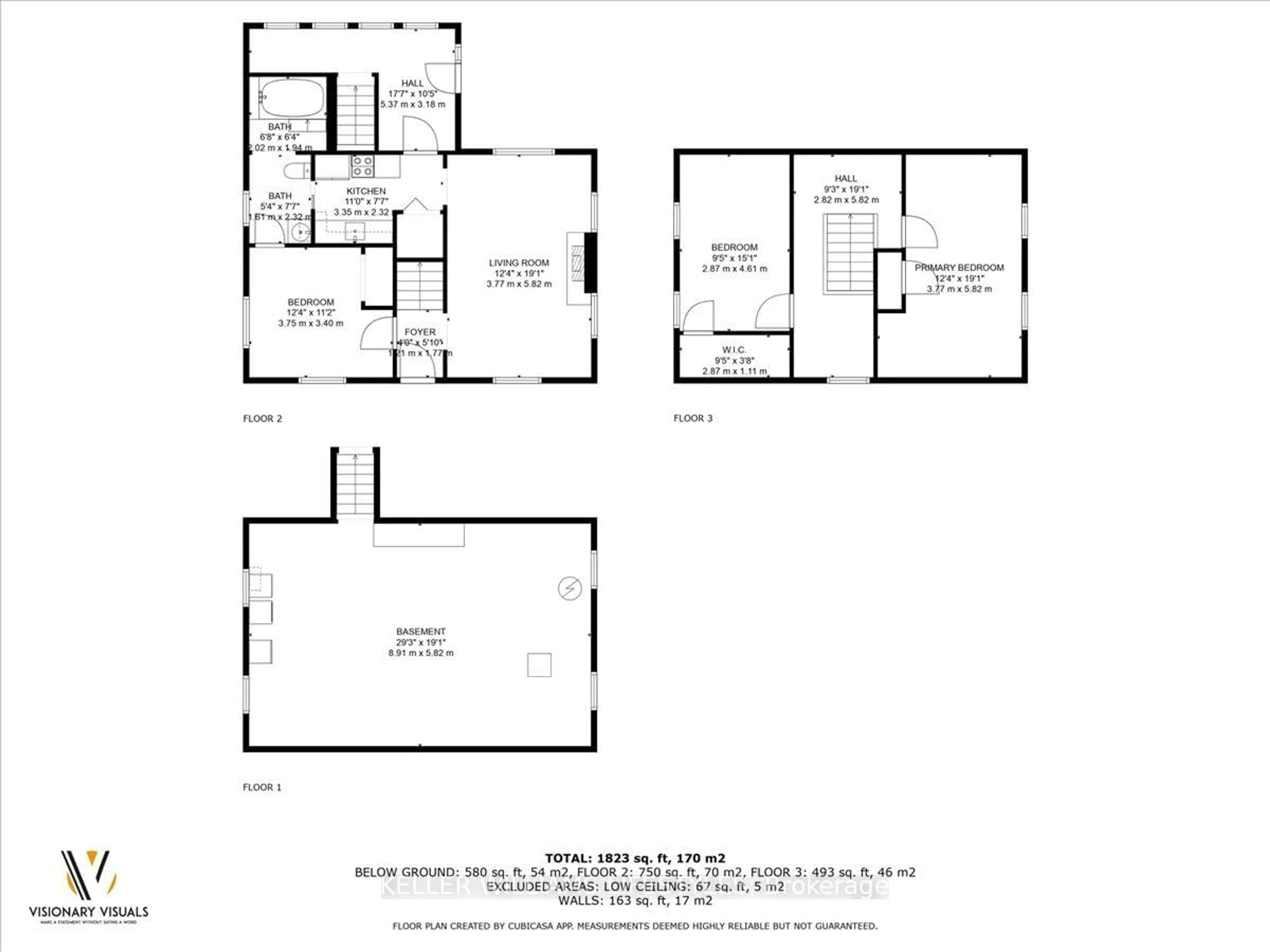 Floor plan for 837 Longwoods Rd, Southwest Middlesex Ontario N0L 1Z0