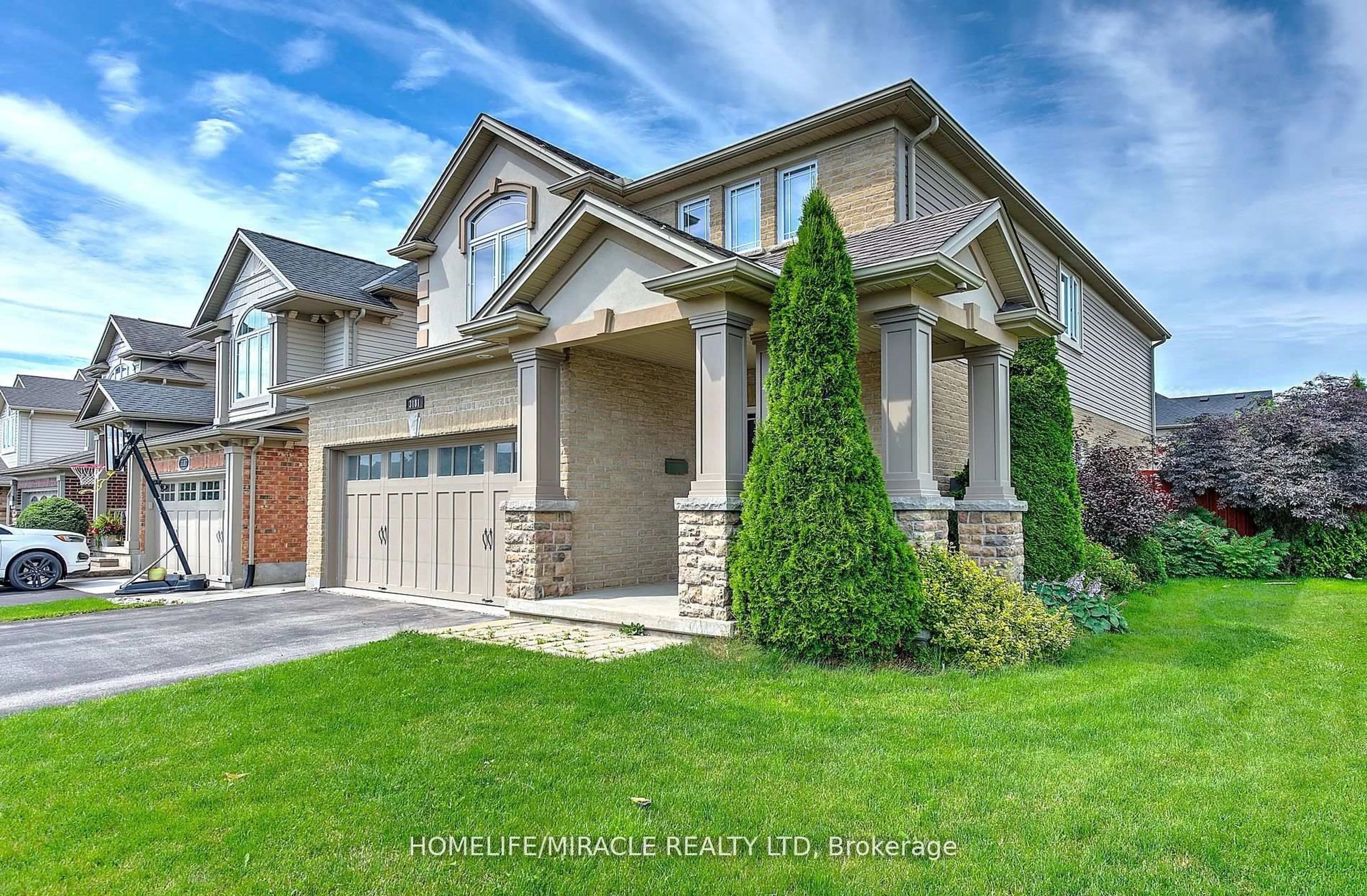 Home with brick exterior material, street for 3181 Bayham Lane, London South Ontario N6P 1V5