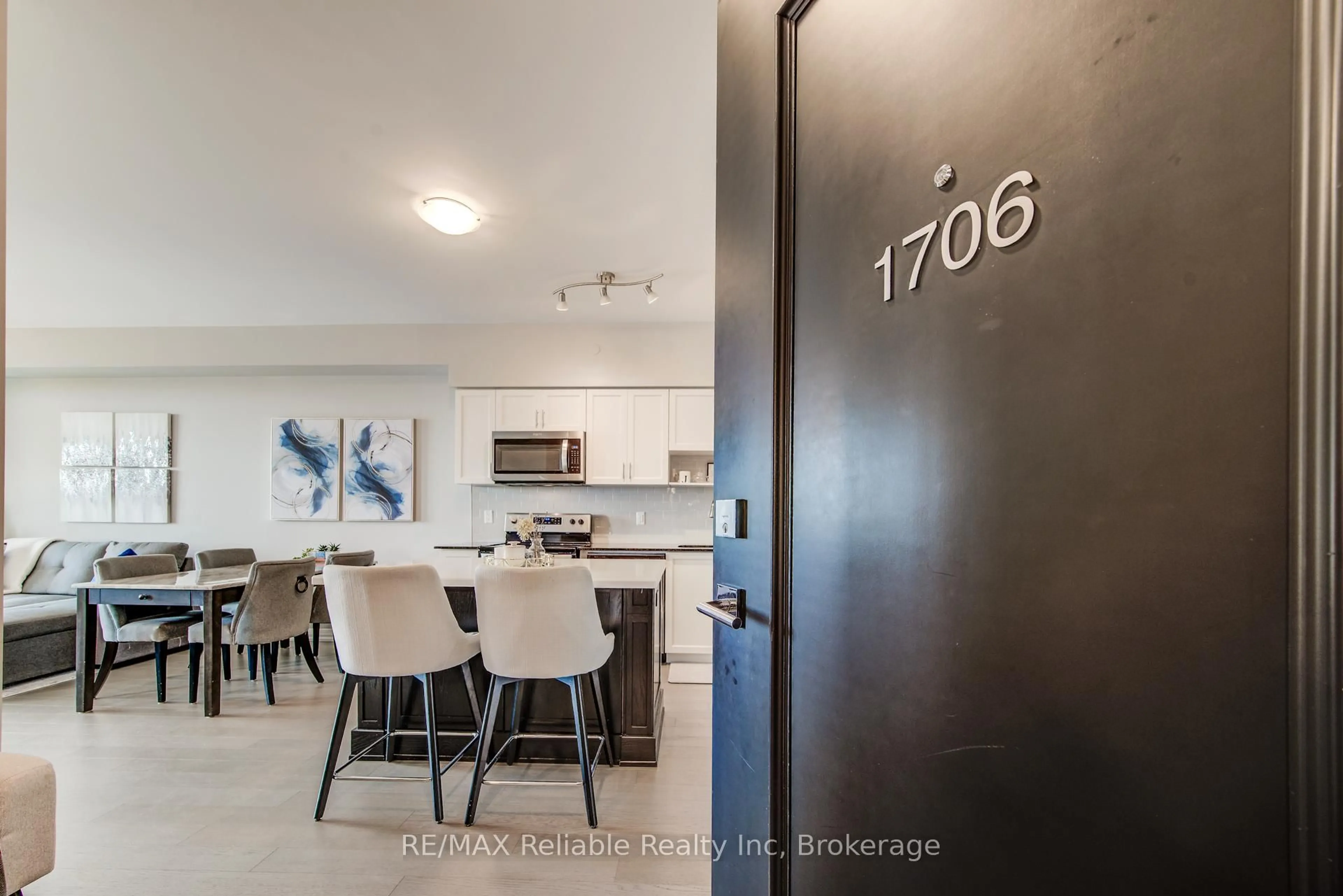 Open concept kitchen, unknown for 155 Caroline St #1706, Waterloo Ontario N2L 0J8