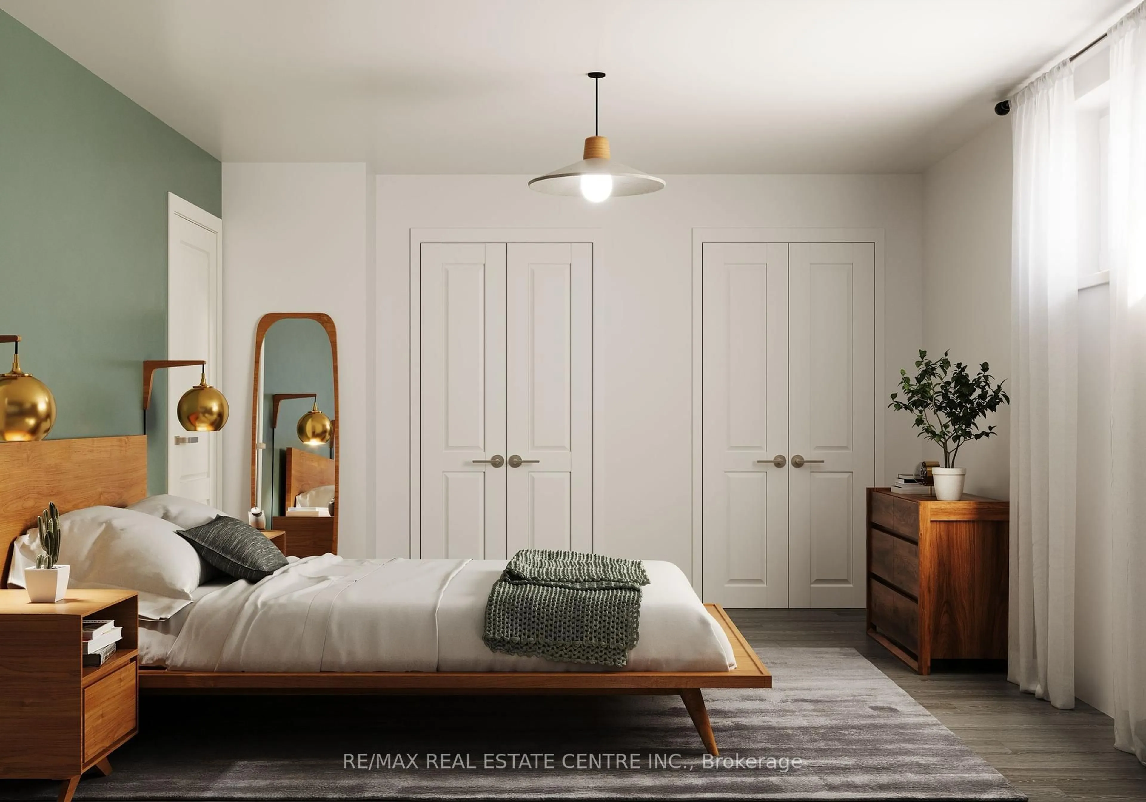 Bedroom with bed, unknown for 25 Graphite Dr, Kitchener Ontario N2P 0G1