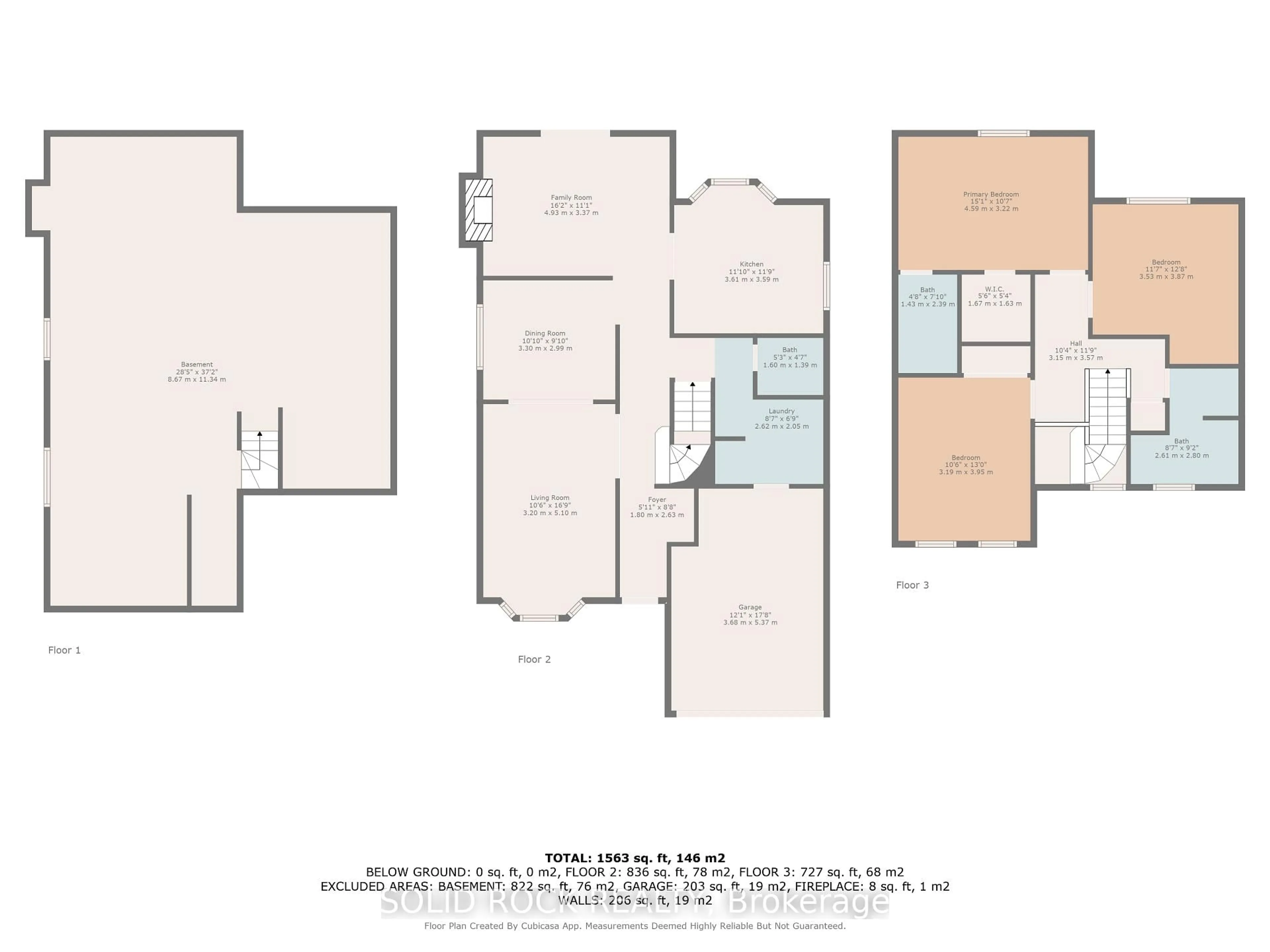 Floor plan for 1723 Boyer Rd, Ottawa Ontario K1C 3H8