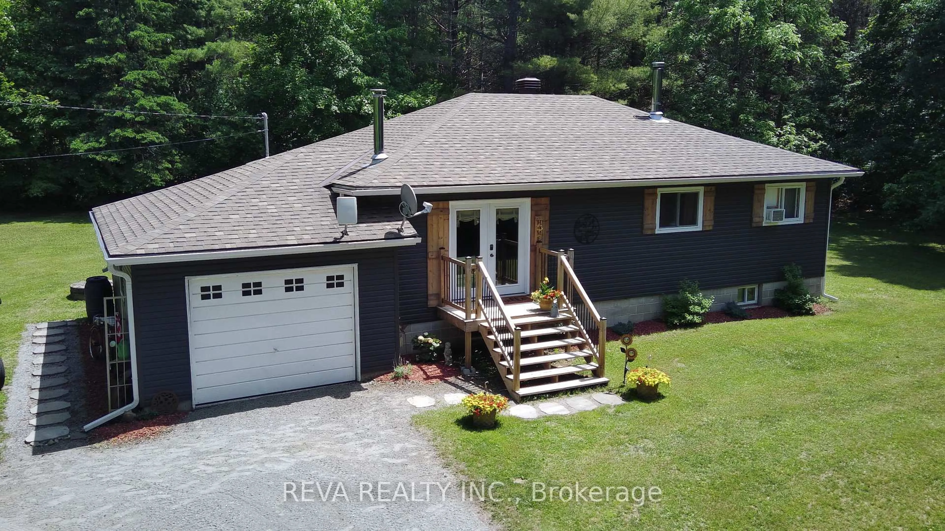 A pic from outside/outdoor area/front of a property/back of a property/a pic from drone, water/lake/river/ocean view for 98 McLean Rd, Maple Leaf Ontario K0L 2R0