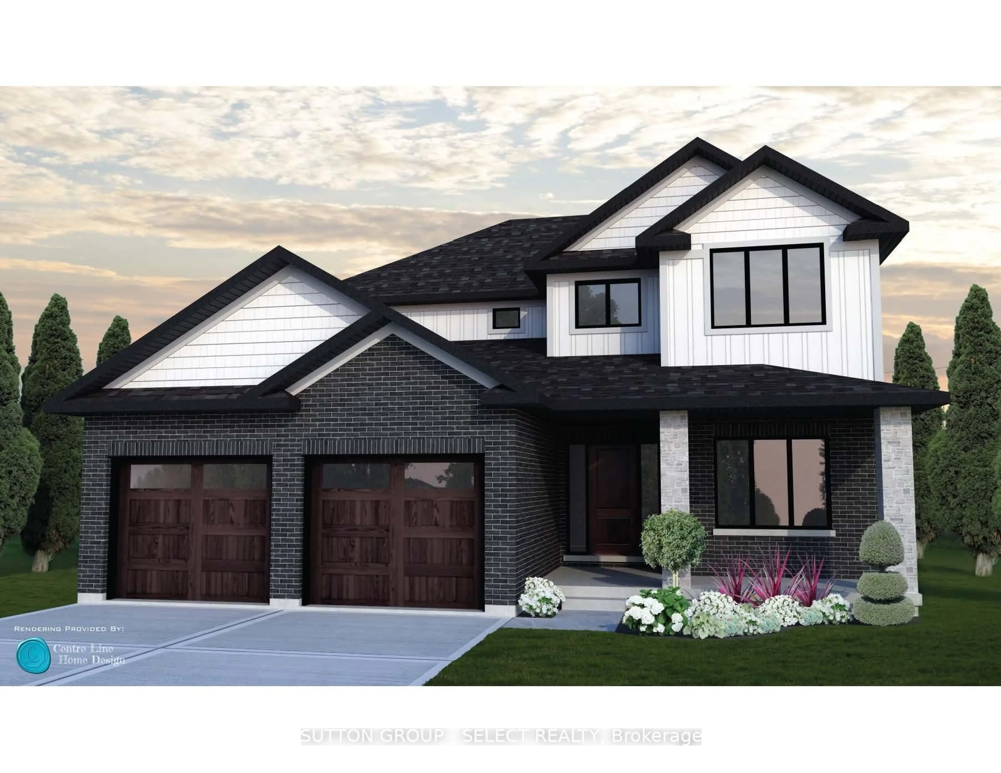 Home with brick exterior material, street for LOT 74 FIVE STAKES St, Southwold Ontario N5P 3T2