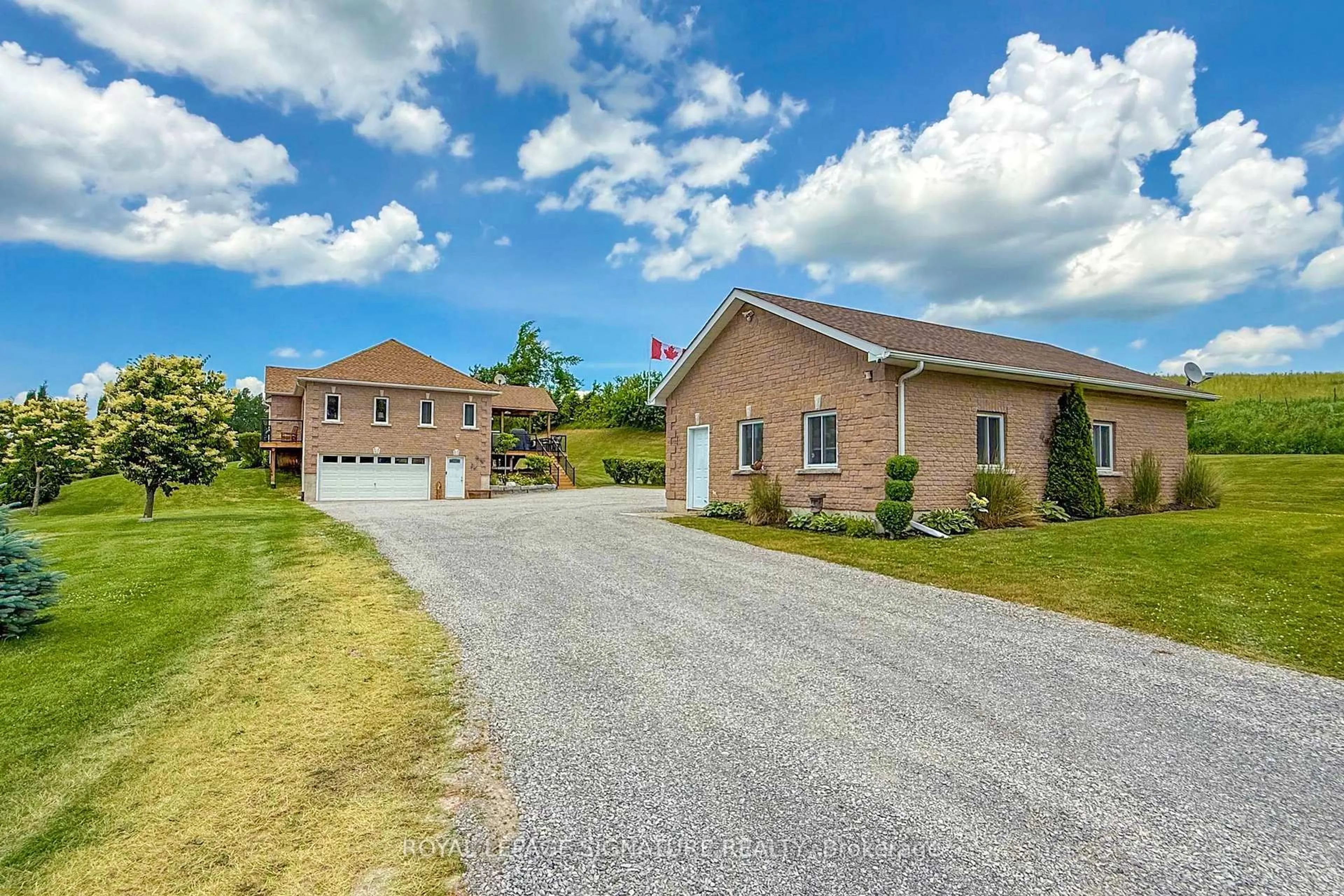 A pic from outside/outdoor area/front of a property/back of a property/a pic from drone, unknown for 4 Concession Rd 8, Trent Hills Ontario K0K 3K0