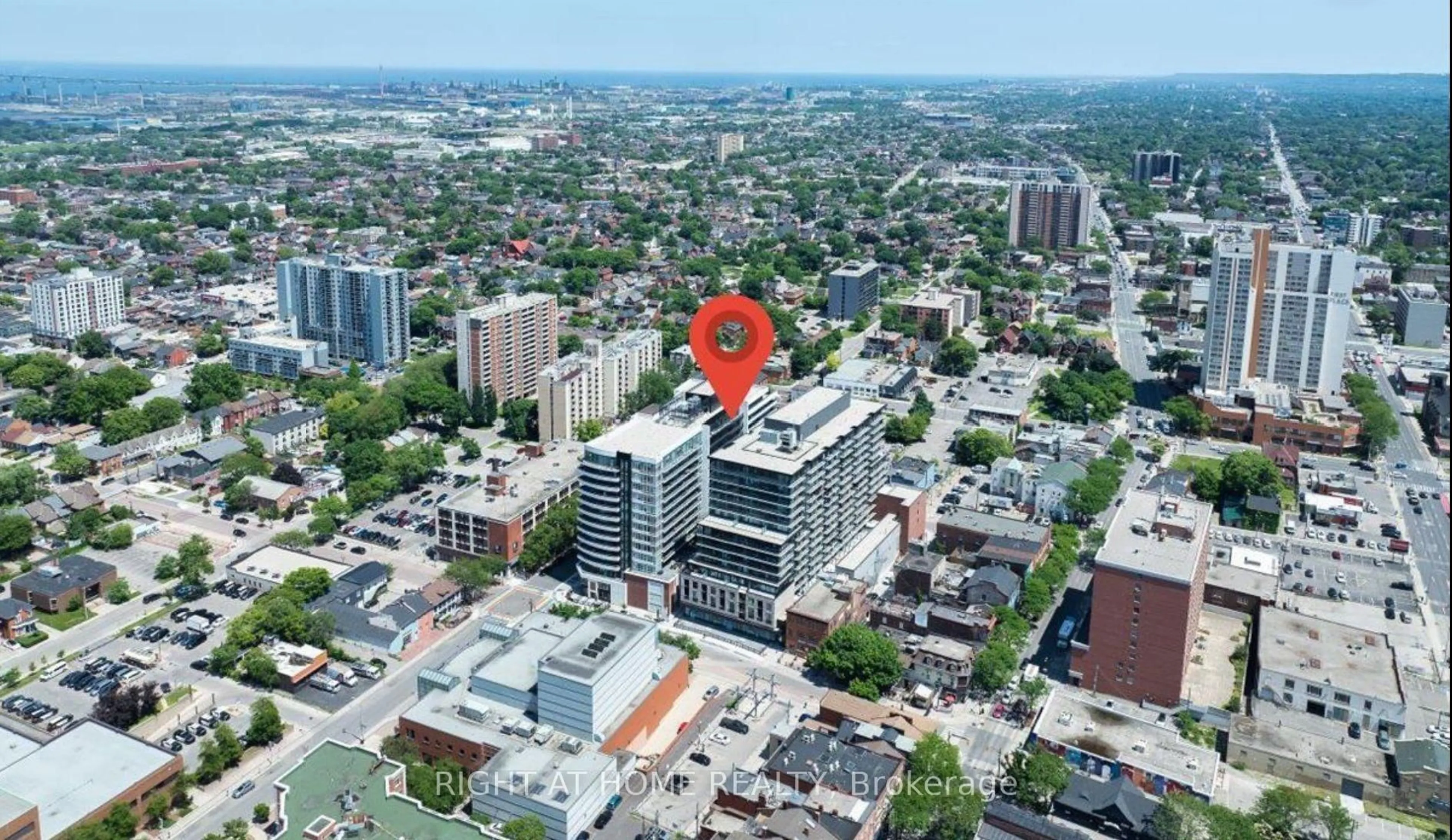 Picture of a map for 1 Jarvis St #1512, Hamilton Ontario L8R 3J2